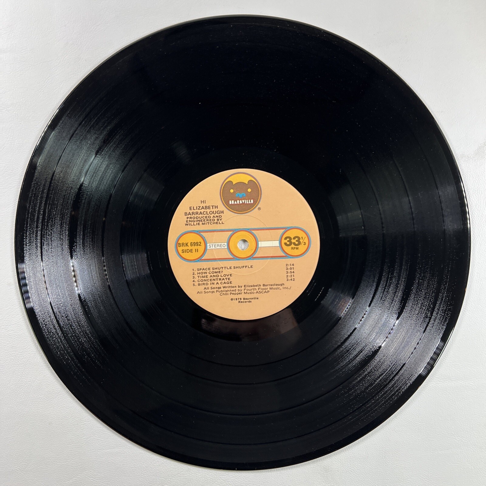 Elizabeth Barraclough “Hi” LP/Bearsville BRK6992 (EX) 1979 - Image 4