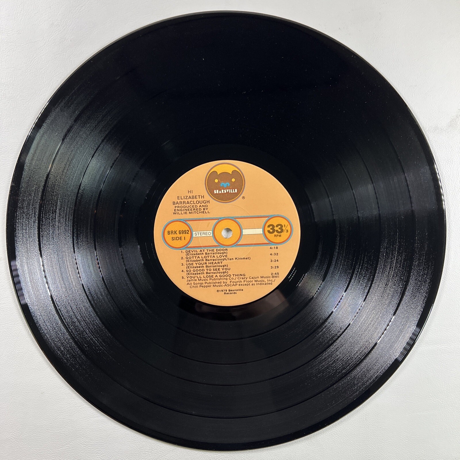 Elizabeth Barraclough “Hi” LP/Bearsville BRK6992 (EX) 1979 - Image 5