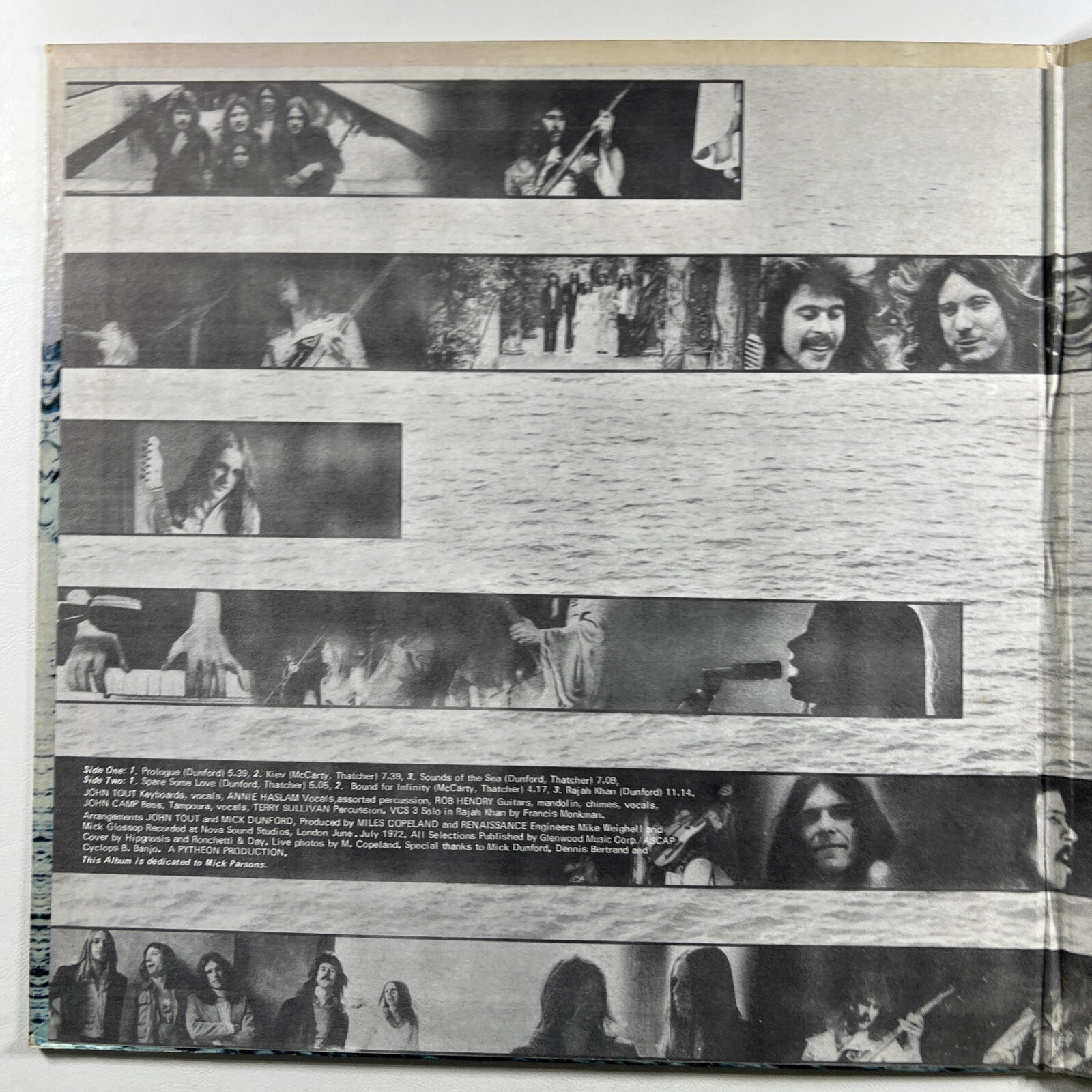 Renaissance “Prologue” LP/Capitol SMAS-11116 (EX) 1972 Gatefold - Image 3