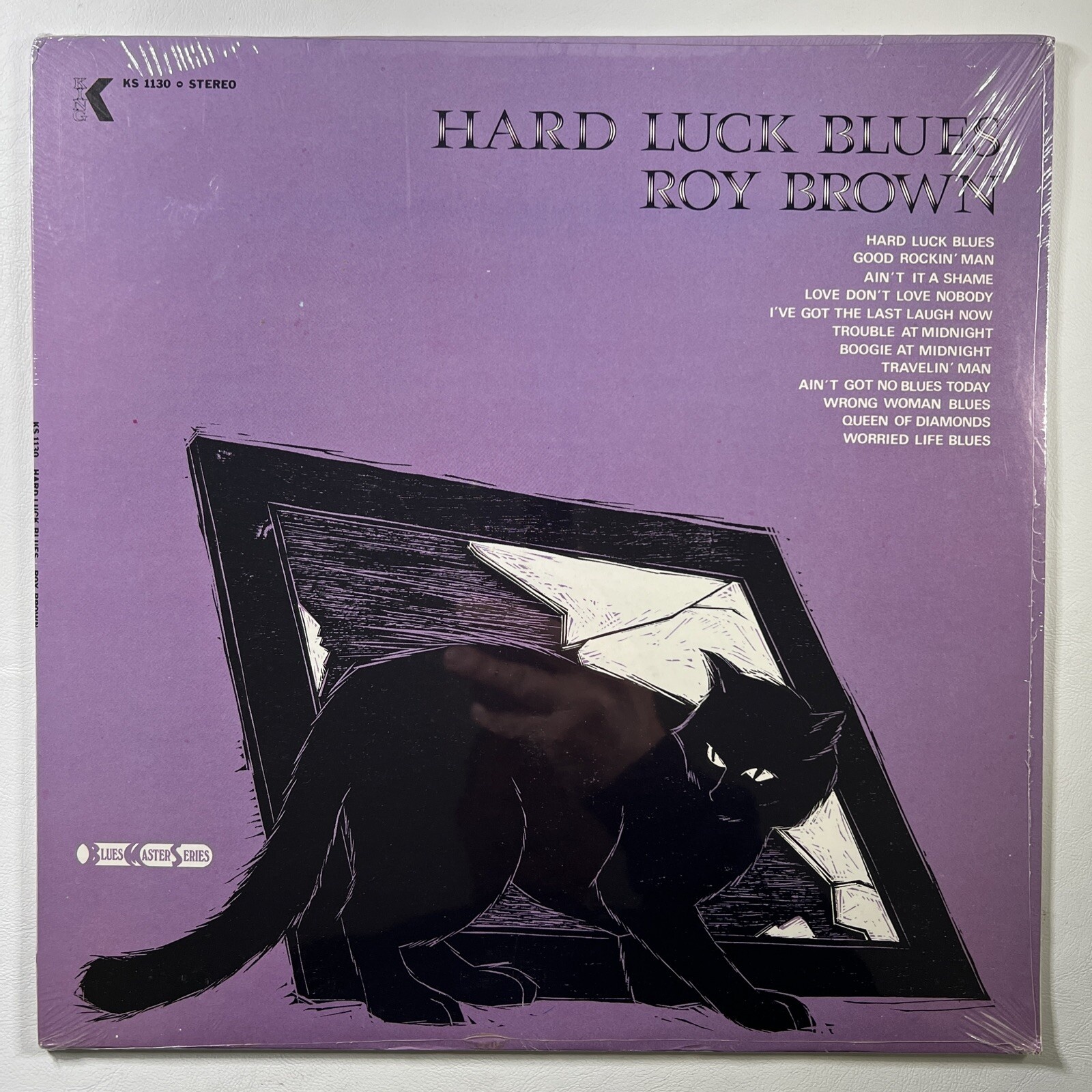 Roy Brown “Hard Luck Blues” LP/King Records KS1130 (Sealed) 1971