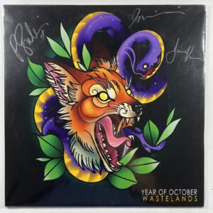 Year Of October “Wastelands” LP Limited Edition 300 Pressings (NM) 2020 Poster
