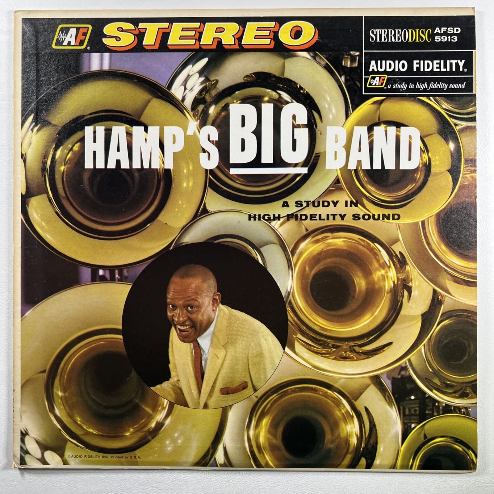 Lionel Hampton and His Orchestra “Hamp's BIG Band” LP/AFSD 5913 (EX) 1957 Mono