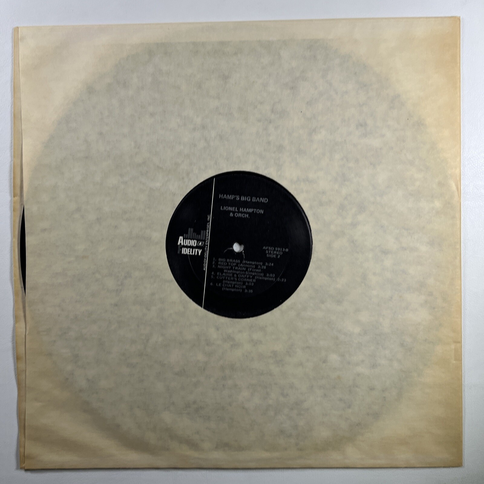 Lionel Hampton and His Orchestra “Hamp's BIG Band” LP/AFSD 5913 (EX) 1957 Mono - Image 3