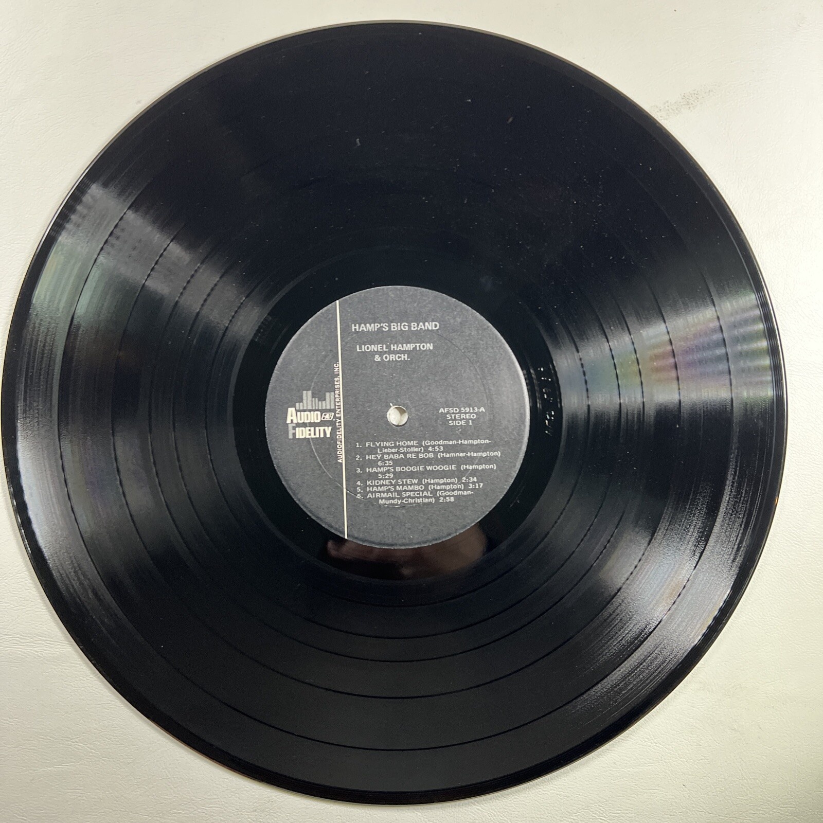 Lionel Hampton and His Orchestra “Hamp's BIG Band” LP/AFSD 5913 (EX) 1957 Mono - Image 4