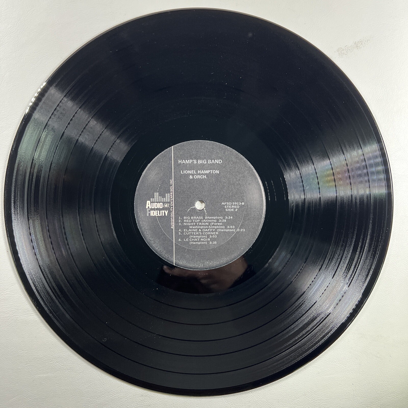 Lionel Hampton and His Orchestra “Hamp's BIG Band” LP/AFSD 5913 (EX) 1957 Mono - Image 5