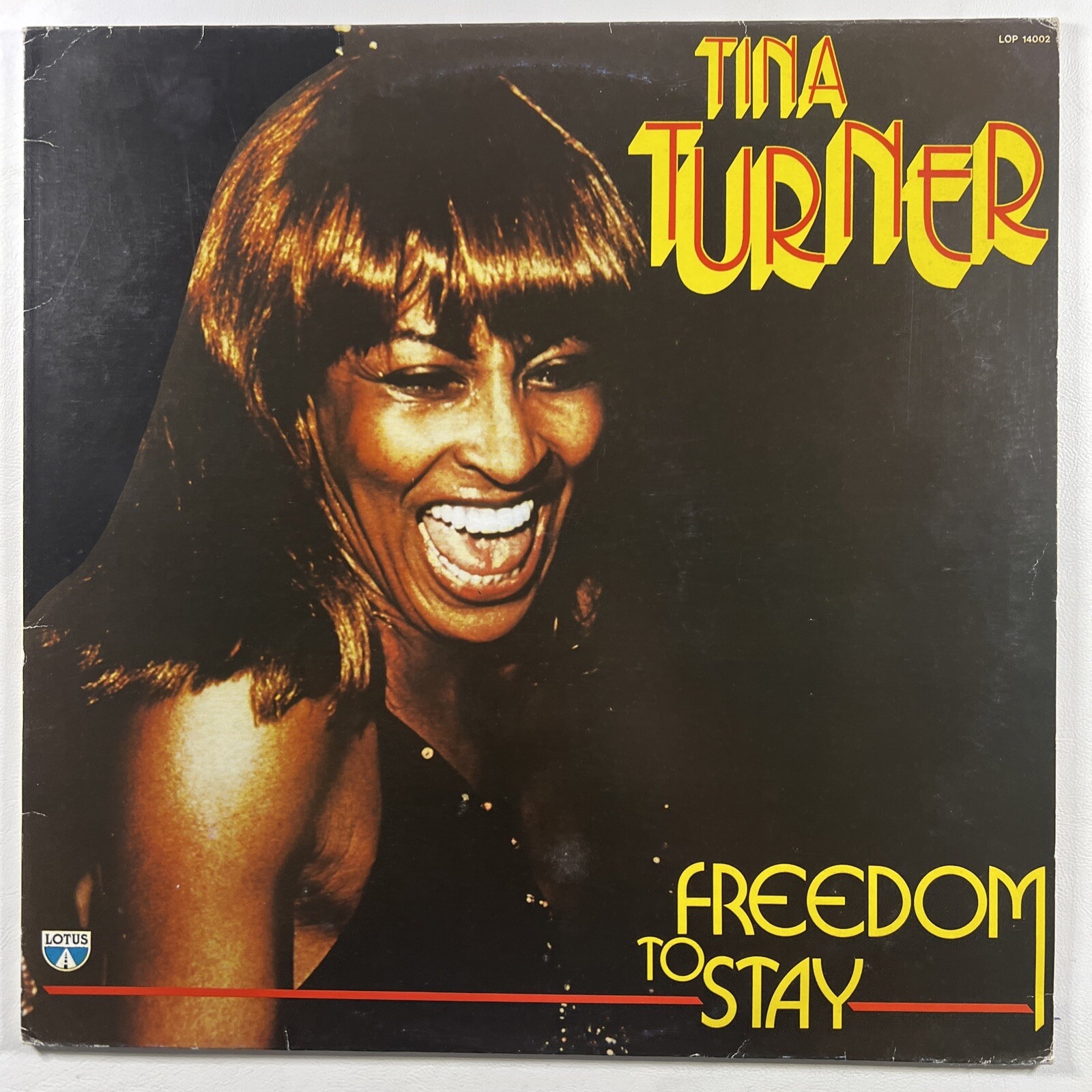Tina Turner ”Freedom To Stay” LP/Lotus LOP 14002 (EX) 1981 Italy
