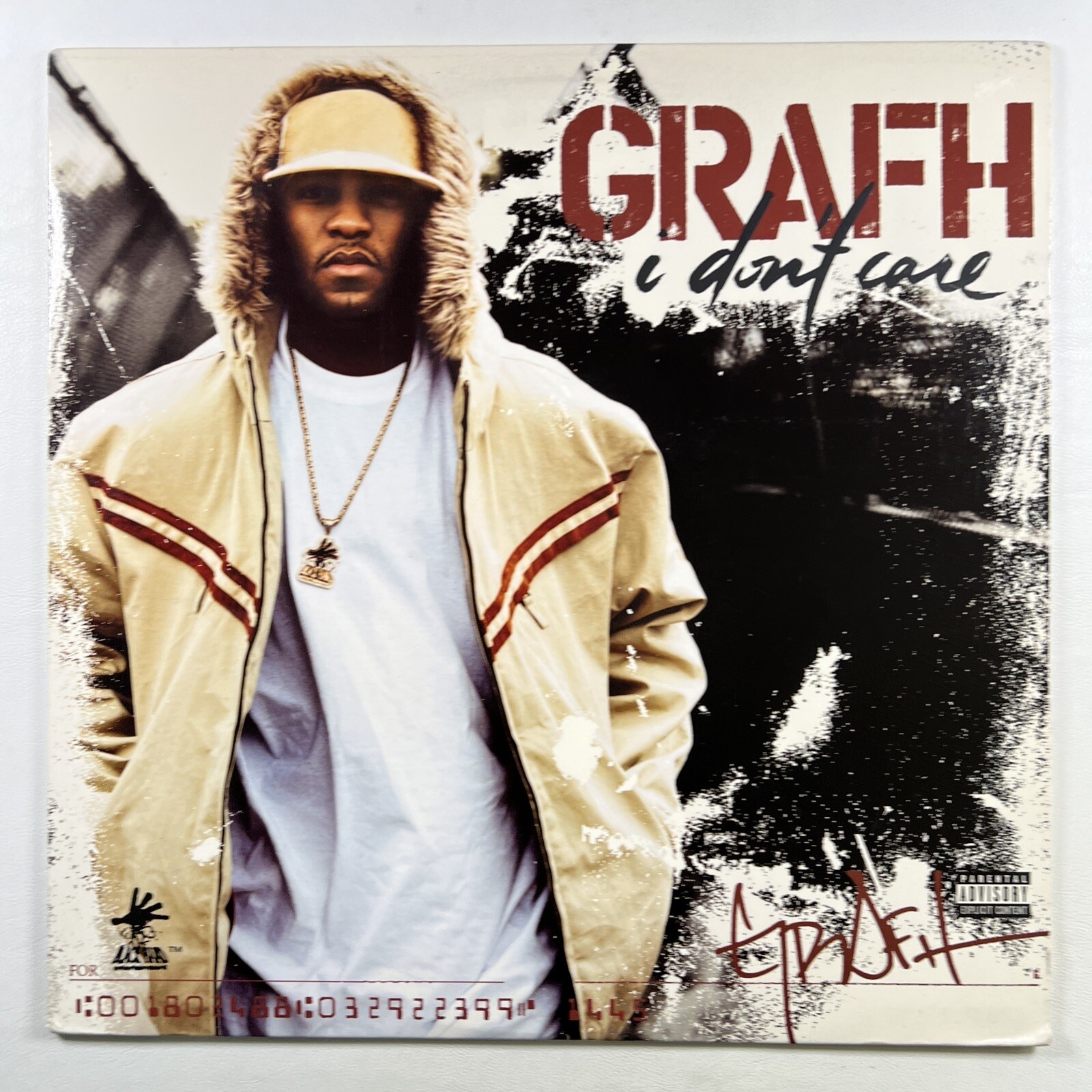 Grafh “I Don't Care” LP/Epic (VG+) 2004 Hip Hop