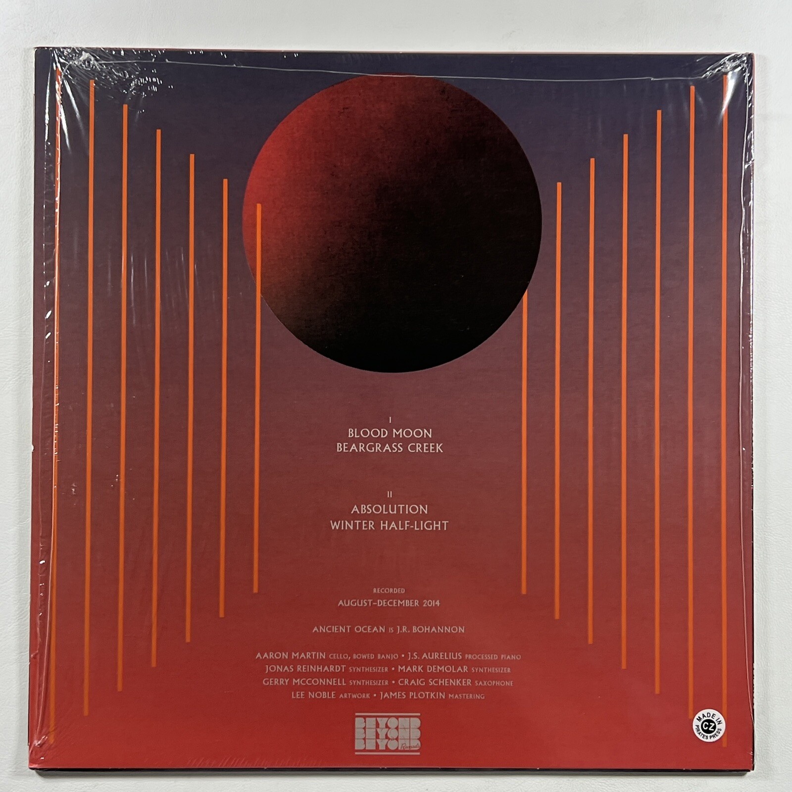 ANCIENT OCEAN “BLOOD MOON” LP/Beyond (EX) Shrinkwrap Red Vinyl 2015 - Image 2