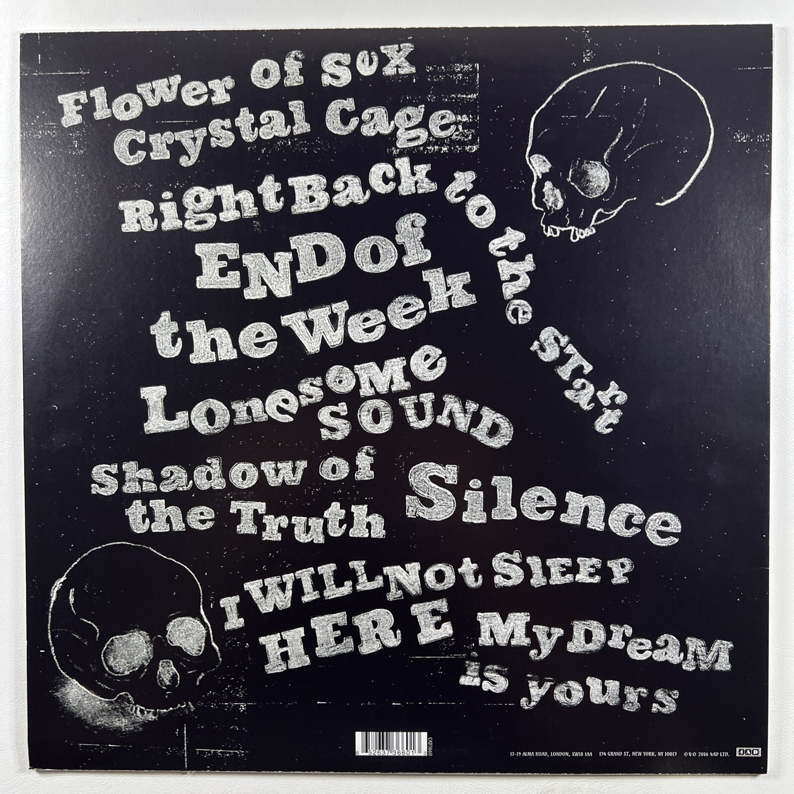 Merchandise “A Corpse Wired For Sound” LP/4AD L16280A (EX) Insert 2016 - Image 2