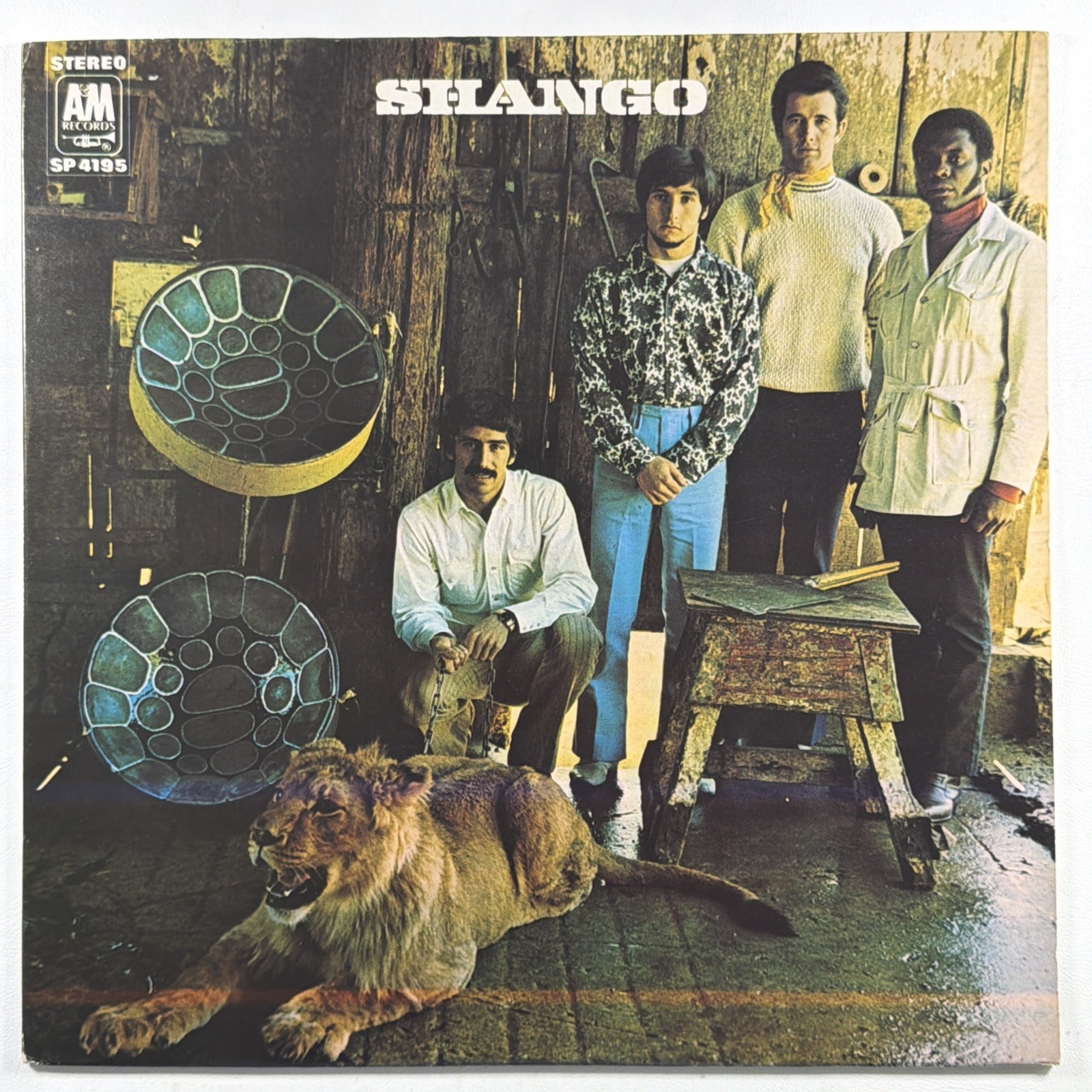 Shango - Self Titled LP A&M Records SP 4195 VG+ Canada 1969 Rock Latin