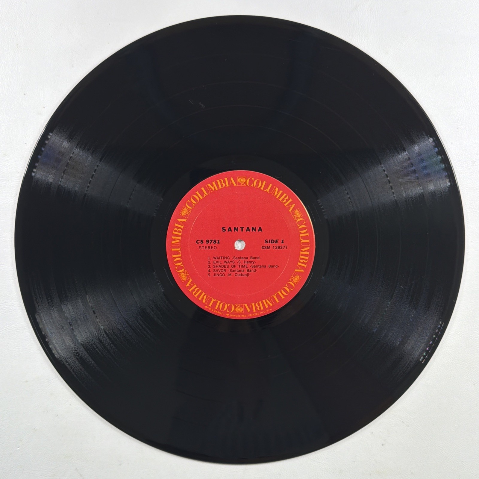 Santana - Self Titled LP Columbia CS 9781 EX Shrinkwrap Hype 1970 Evil Ways - Image 4
