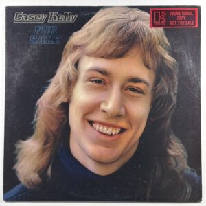 Casey Kelly - For Sale LP Elektra Records EKS 75072 EX White Promo 1974 Country