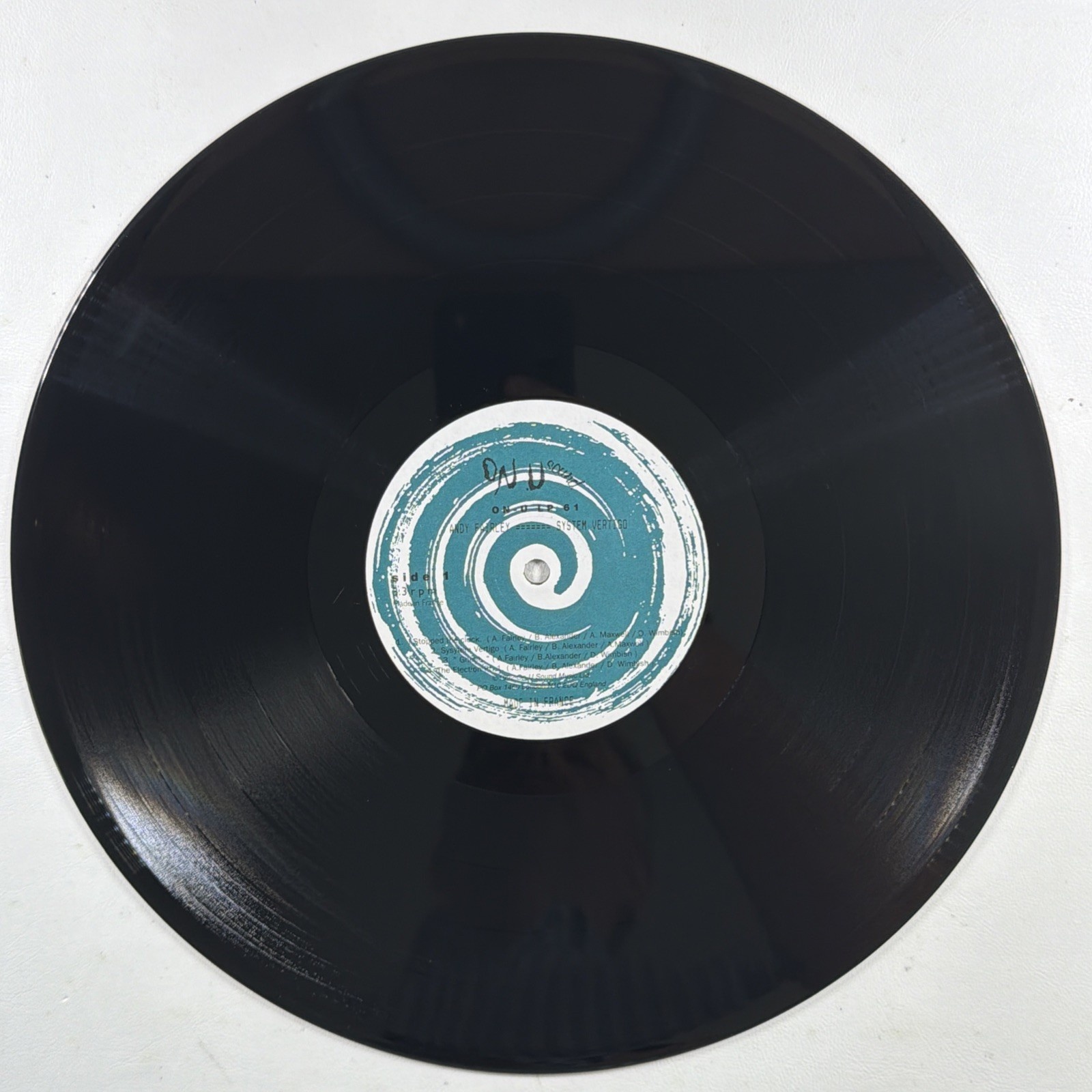 Andy Fairley - System Vertigo LP On-U Sound LC 8619 EX France 1992 Electronic - Image 5