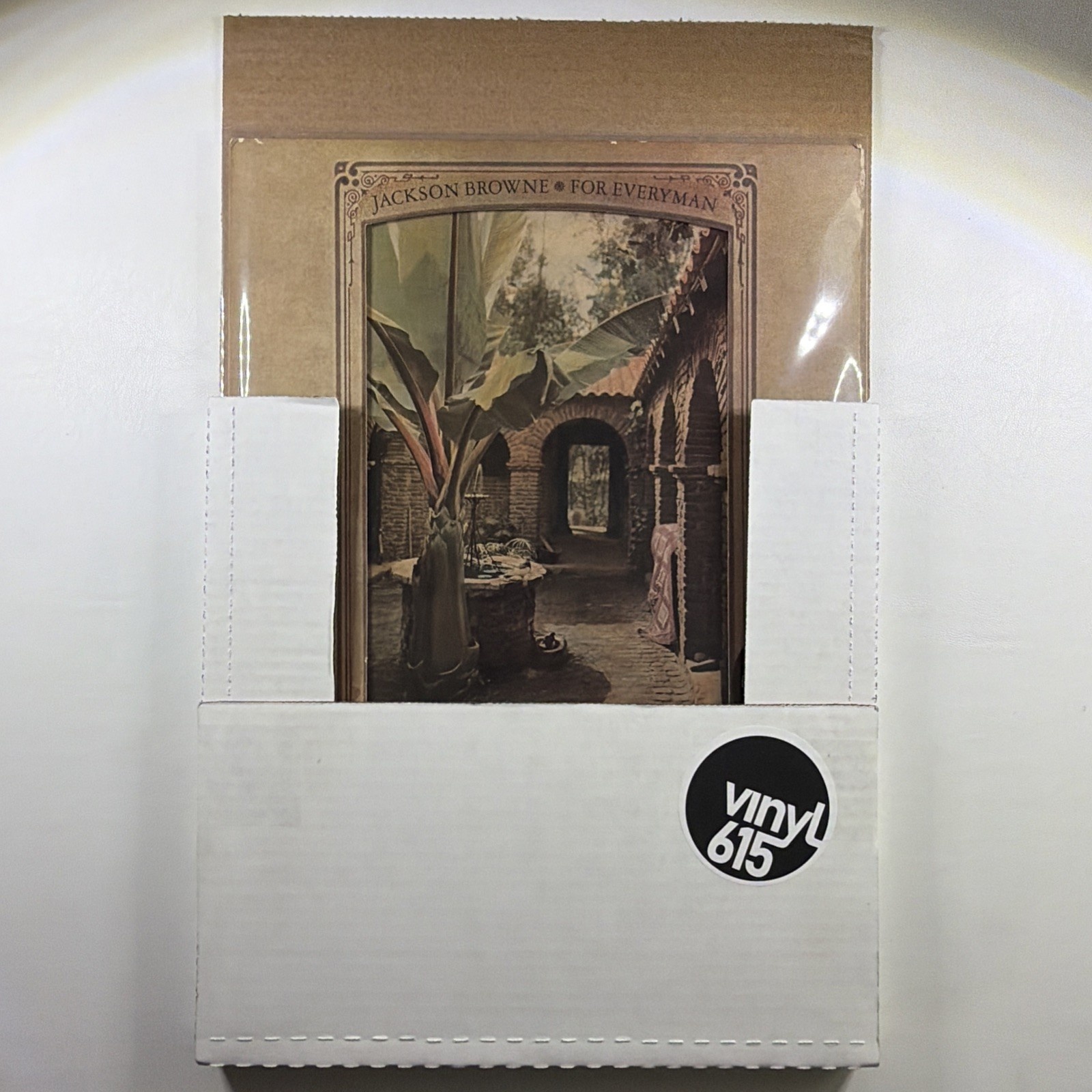 Jackson Browne - For Everyman LP Asylum SD 5067 EX White Label Promo 1973 - Image 7