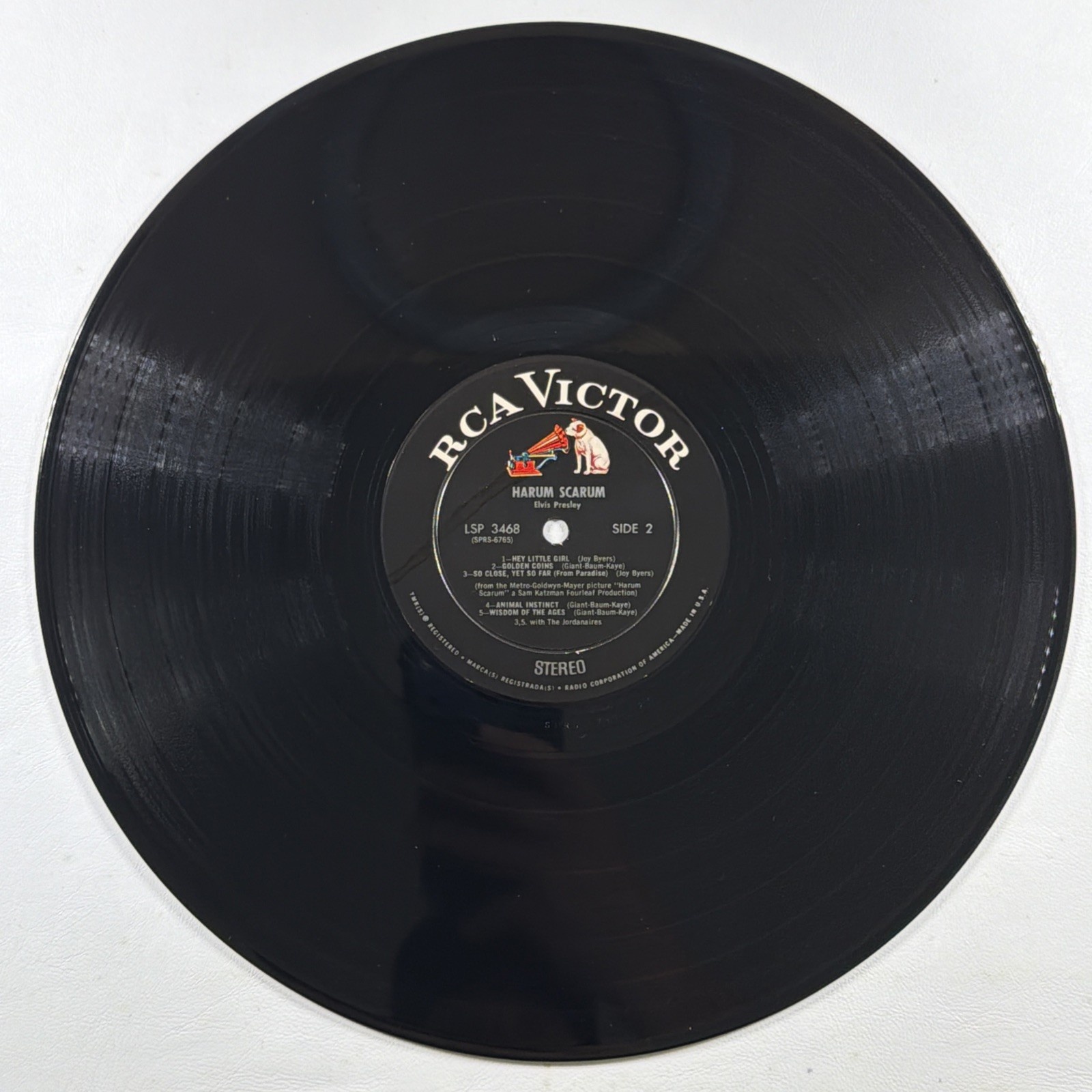 Elvis Presley - Harum Scarum LP RCA Victor LSP-3468 NM Shrink Hype Stereo 1965 - Image 4