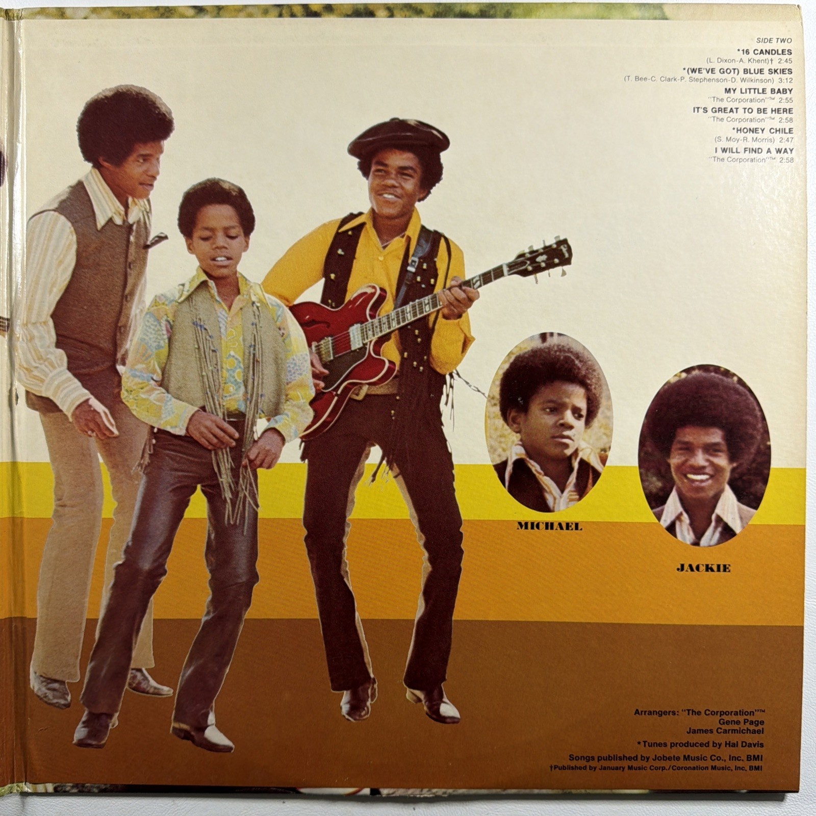 Jackson 5 - Maybe Tomorrow LP Motown Records MS-735 VG Gatefold 1971 - Image 3