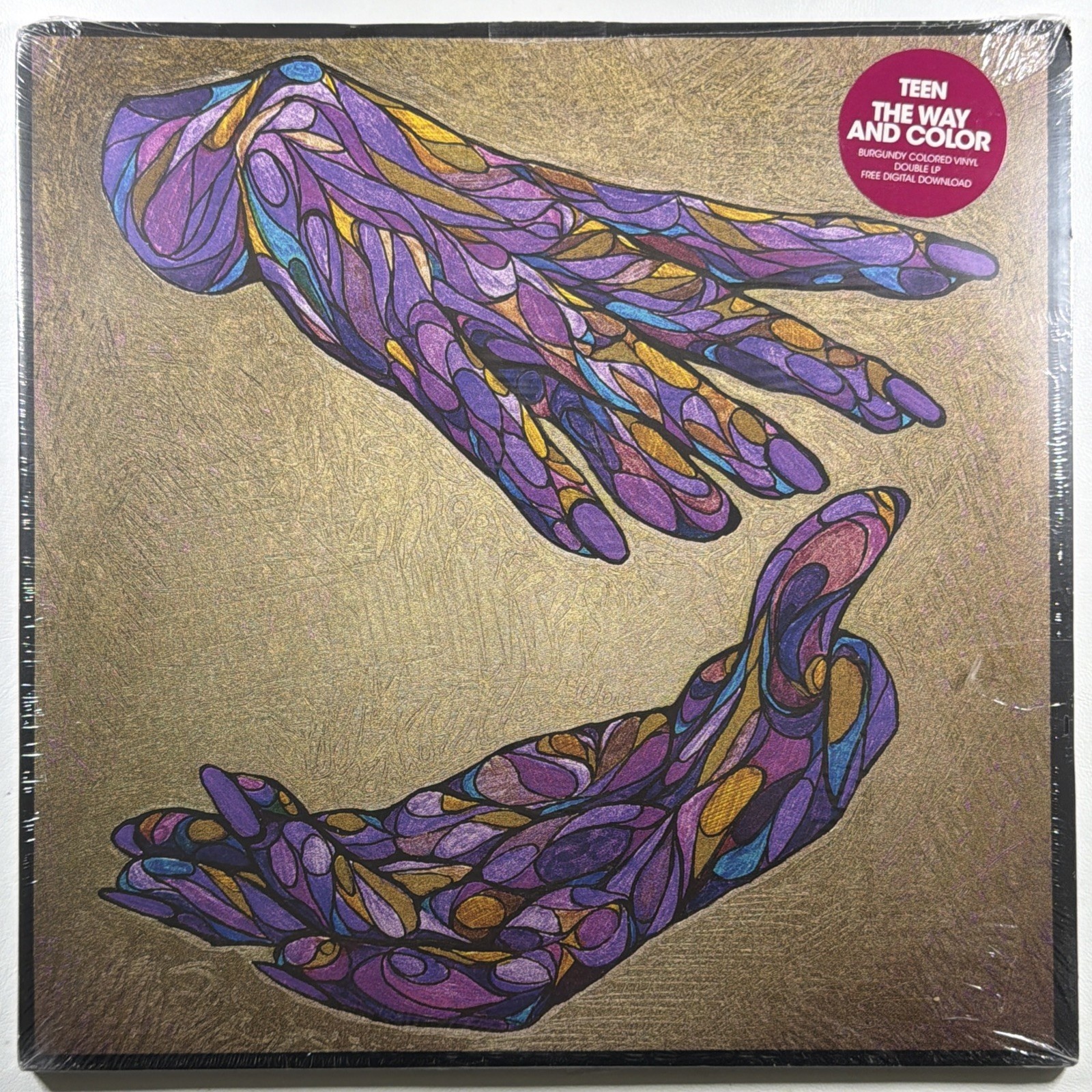 Teen - The Way And Color 2LP Carpark Records CAK94 Sealed 2014 Burgundy Gate