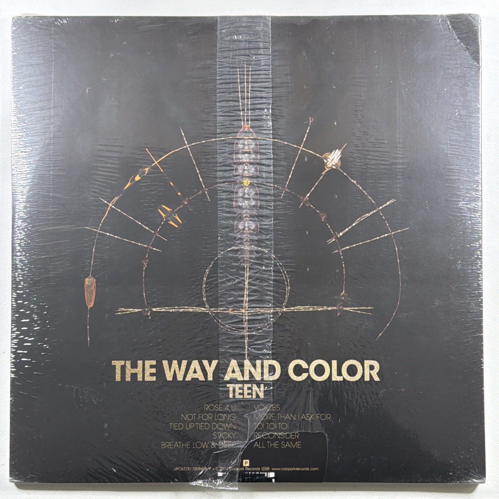 Teen - The Way And Color 2LP Carpark Records CAK94 Sealed 2014 Burgundy Gate - Image 2