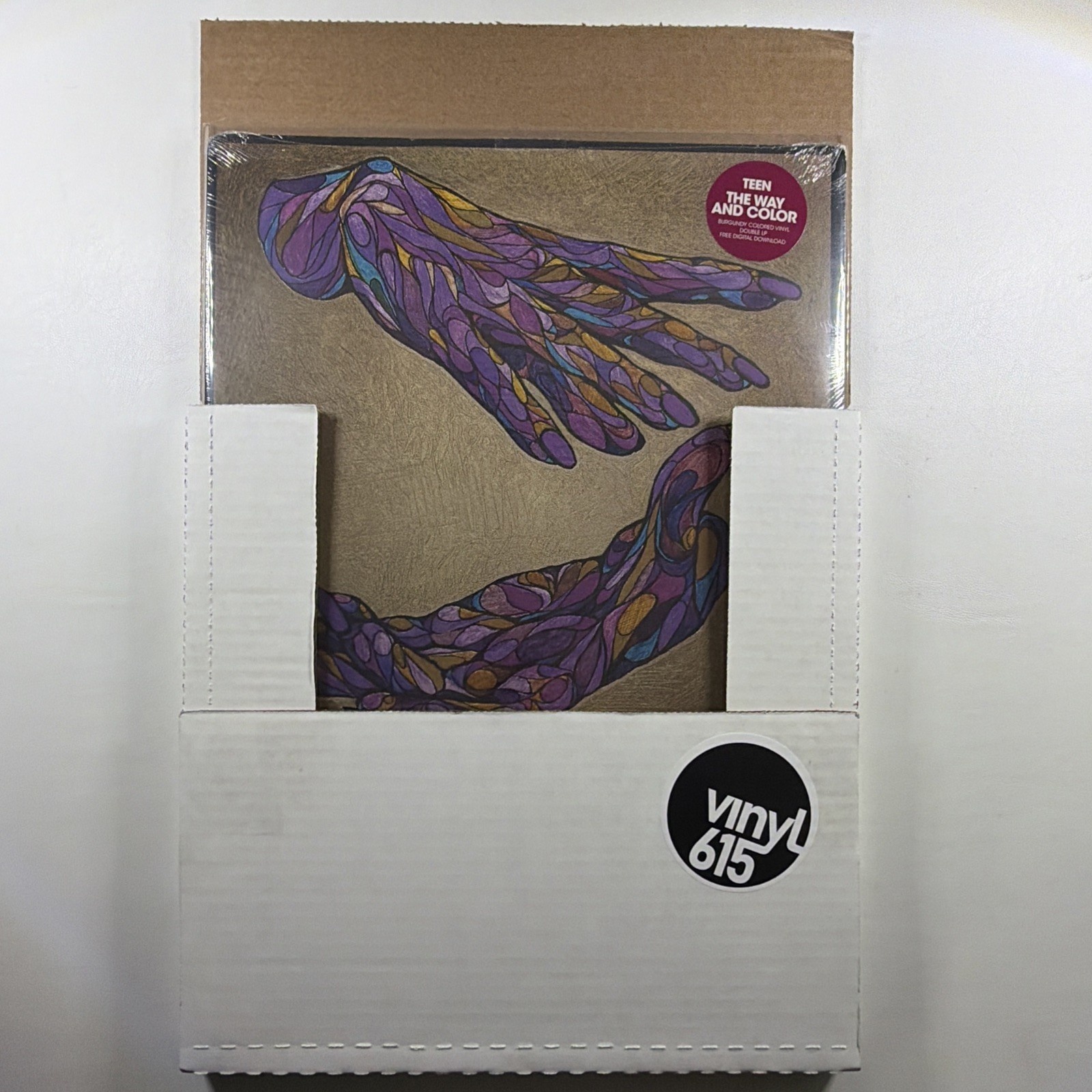 Teen - The Way And Color 2LP Carpark Records CAK94 Sealed 2014 Burgundy Gate - Image 3