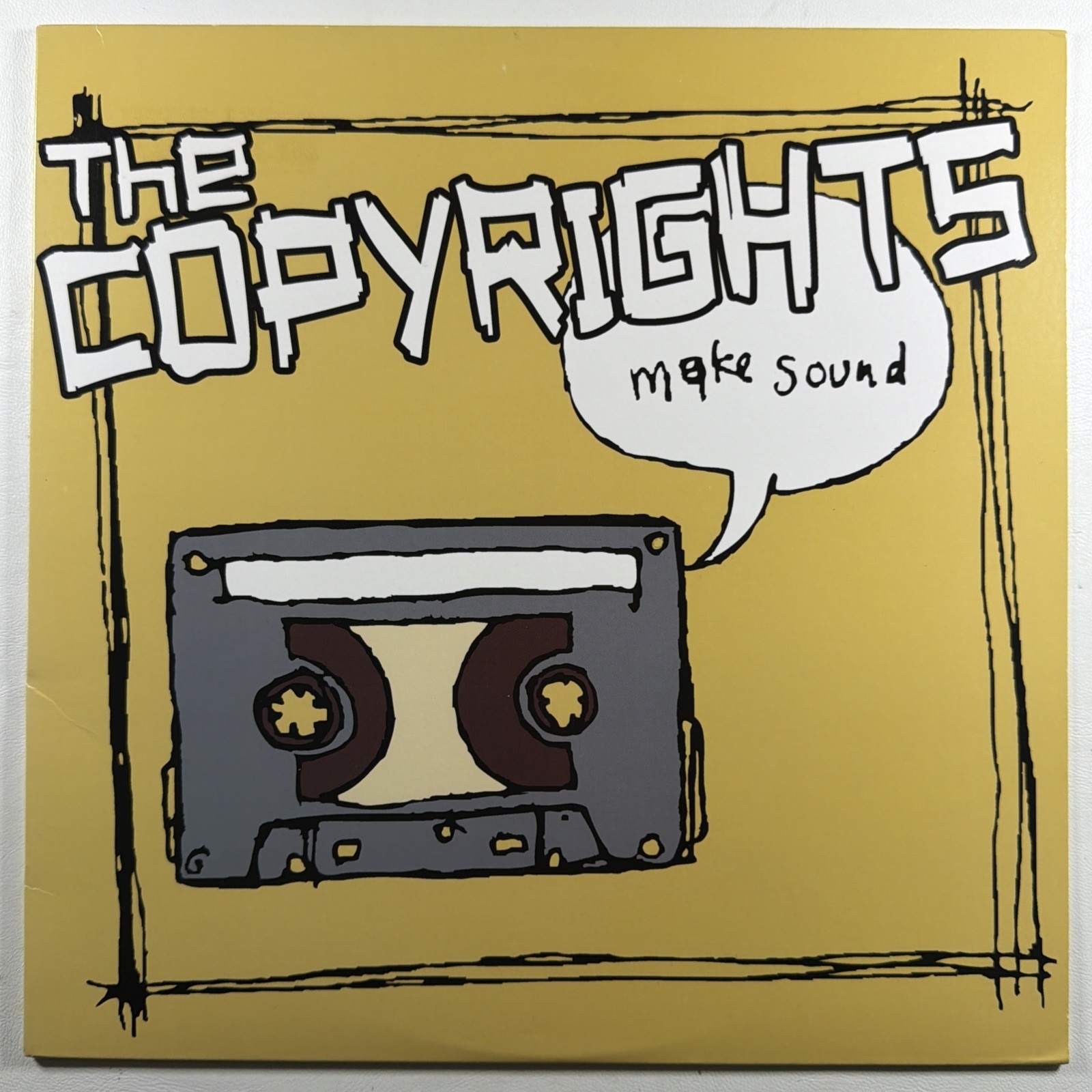 The Copyrights - Make Sound LP It’s Alive Records NM 2008 Ltd Ed Clear 250 Press