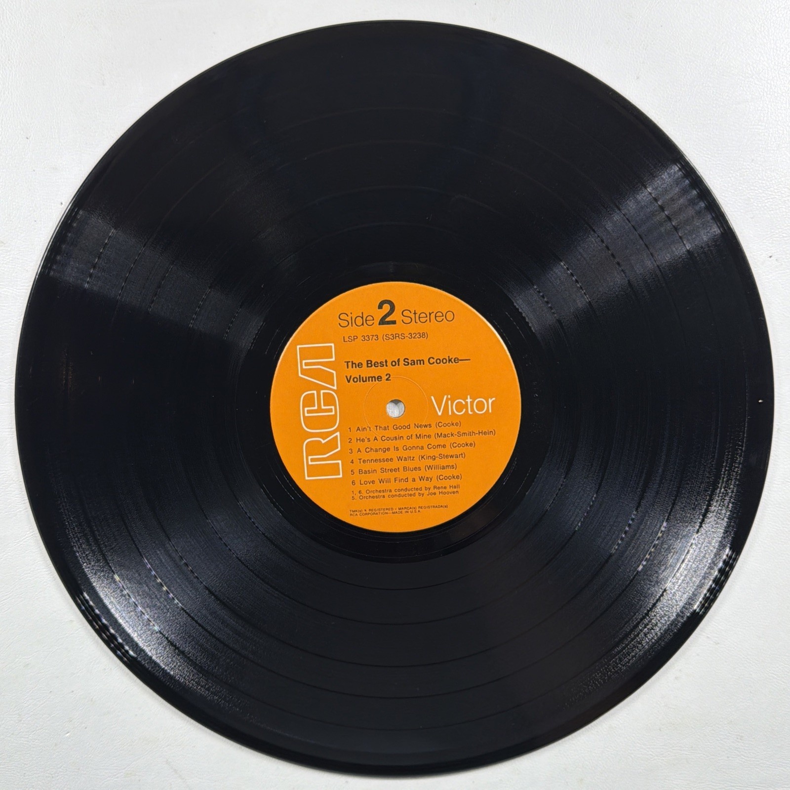 Sam Cooke -The Best of Sam Cooke Vol 2 LP RCA Victor LSP-3373 VG+ 1965 - Image 4