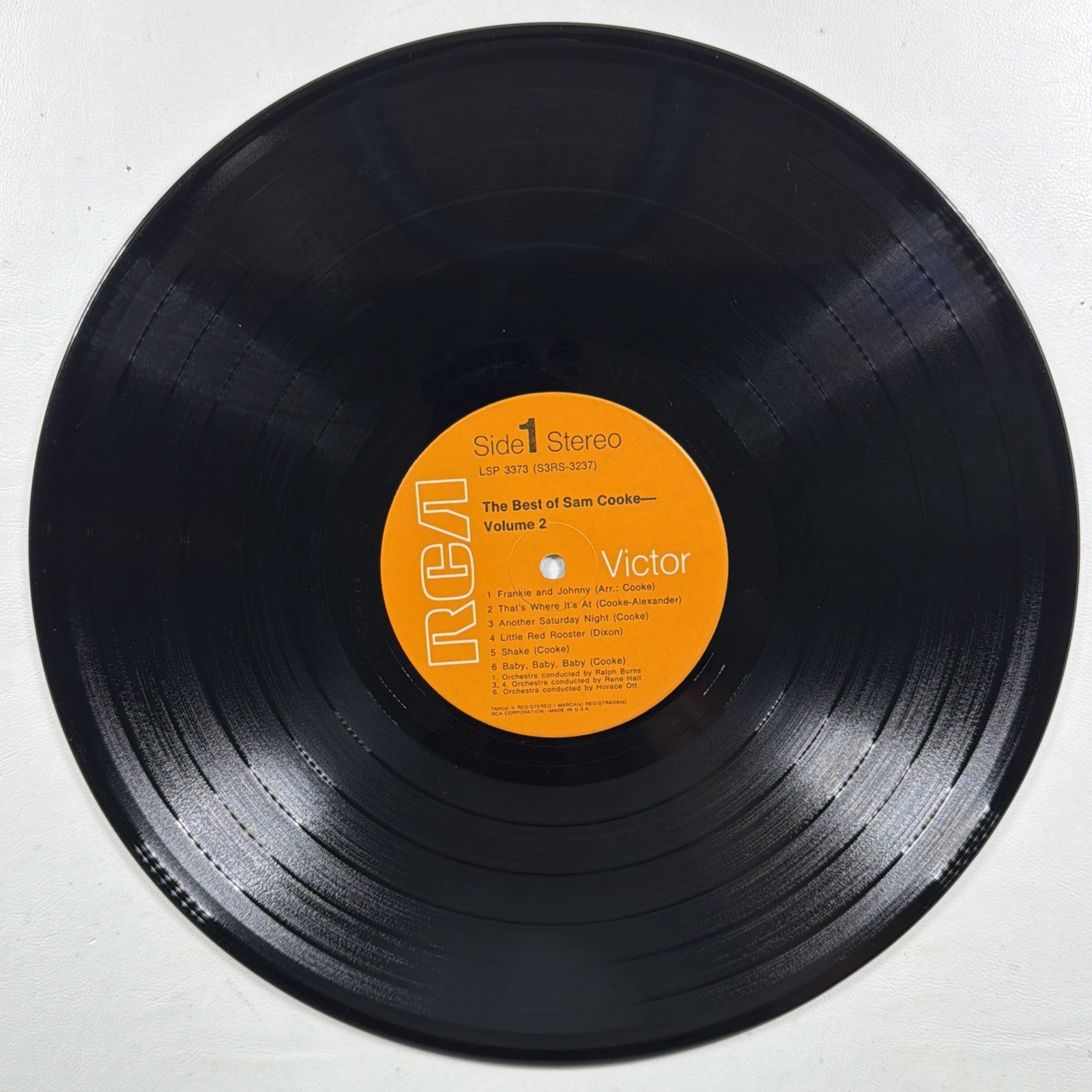 Sam Cooke -The Best of Sam Cooke Vol 2 LP RCA Victor LSP-3373 VG+ 1965 - Image 5