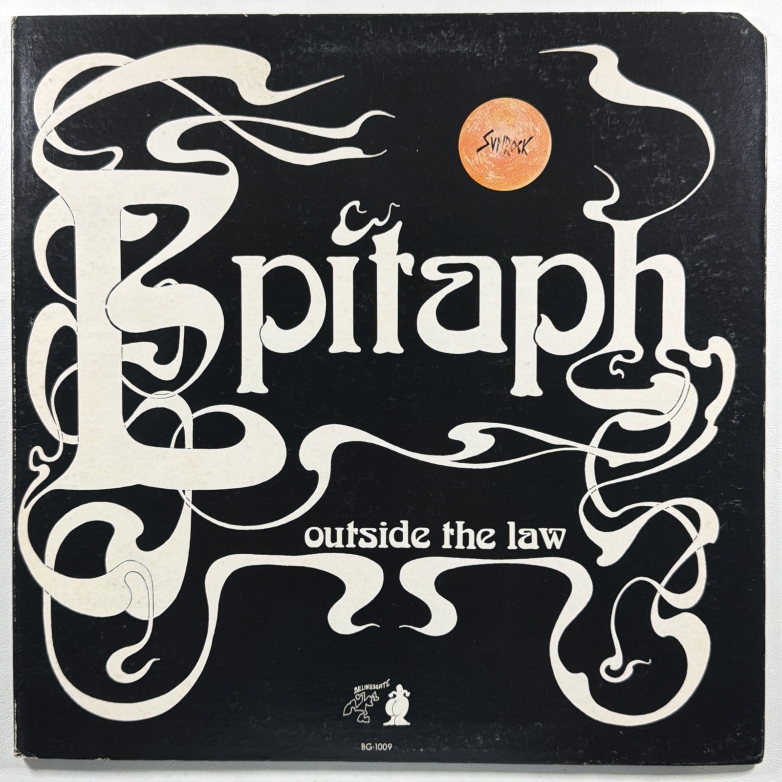 Epitaph – Outside The Law LP Billingsgate BG-1009 EX 1974 Gatefold