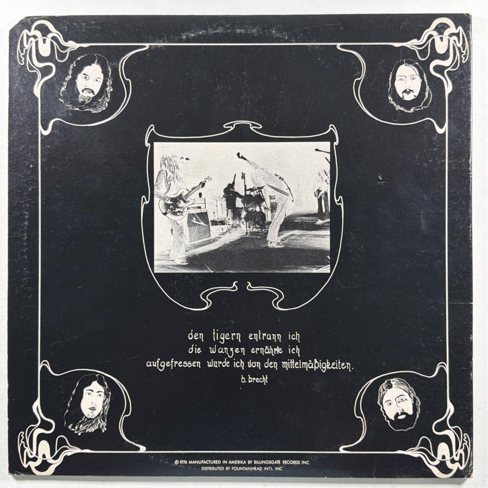 Epitaph – Outside The Law LP Billingsgate BG-1009 EX 1974 Gatefold - Image 2