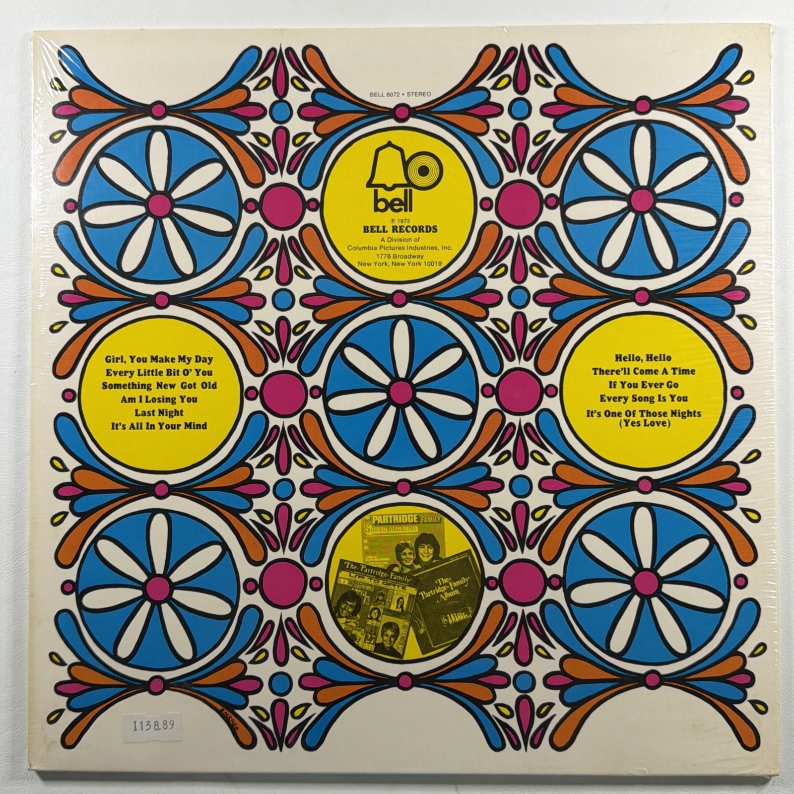 The Partridge Family - Shopping Bag LP Bell 6072 Sealed 1972 with Shopping Bag - Image 3