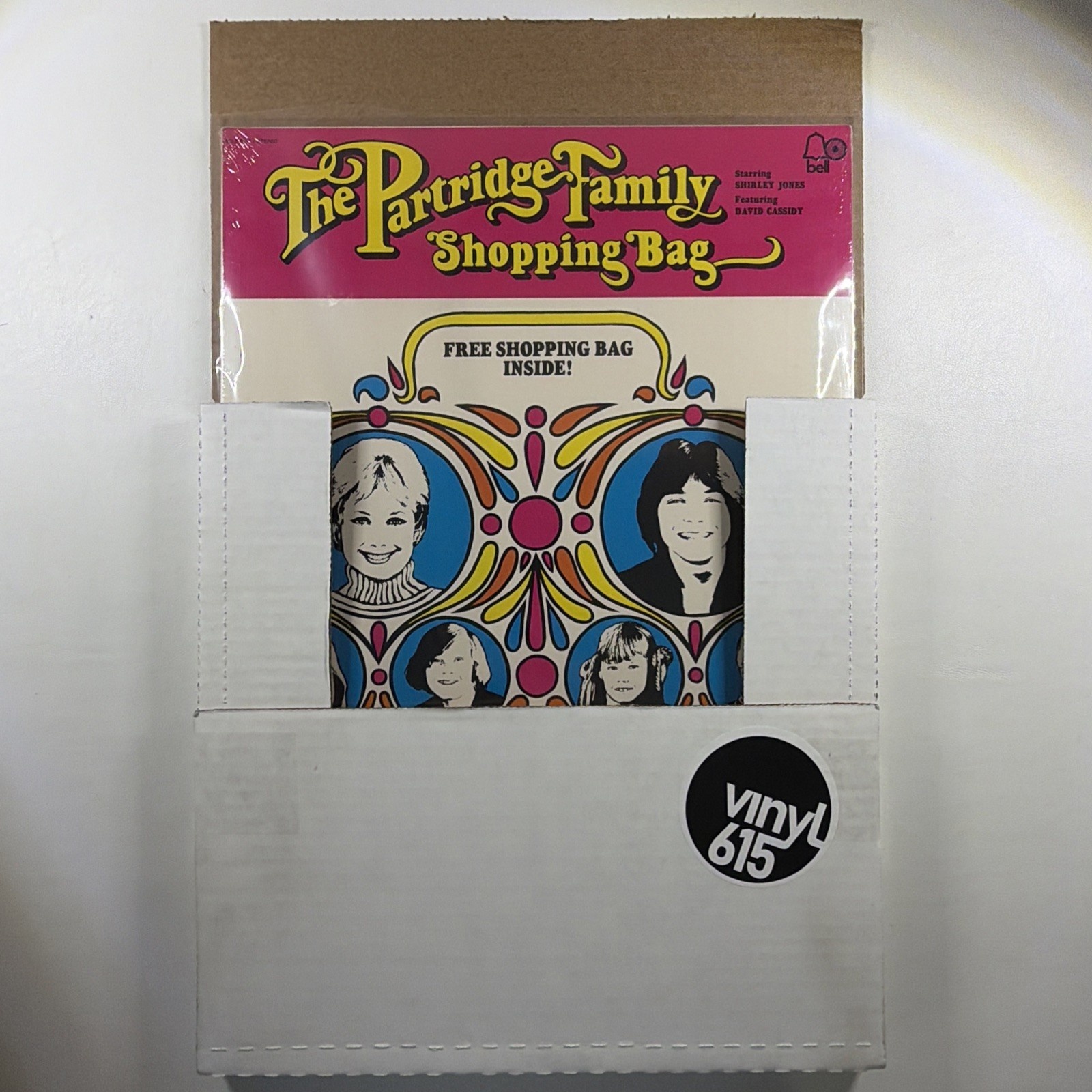 The Partridge Family - Shopping Bag LP Bell 6072 Sealed 1972 with Shopping Bag - Image 4