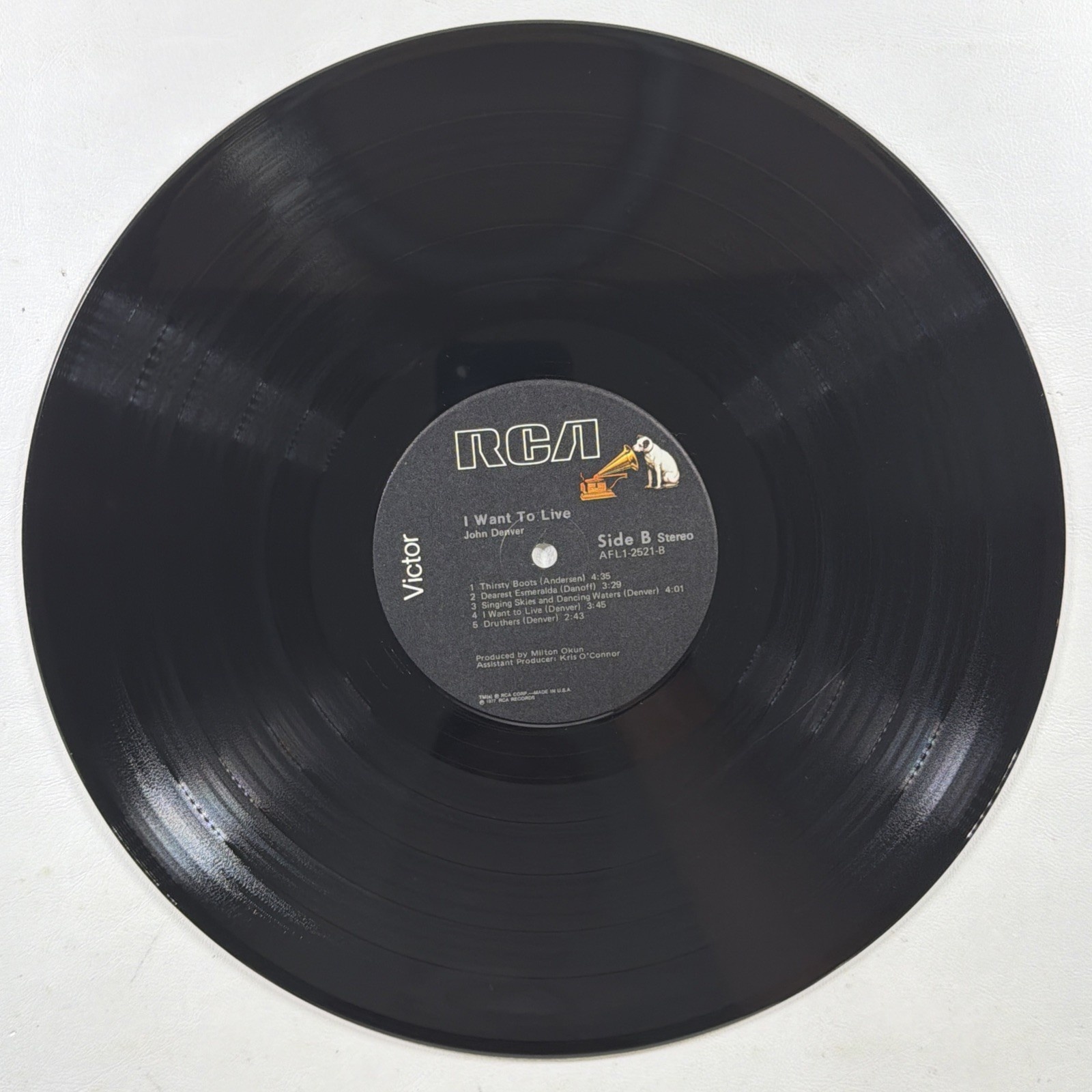 John Denver - 3 LP Lot: Windsong, Spirit, I Want To Live EX 1975-1977 - Image 11