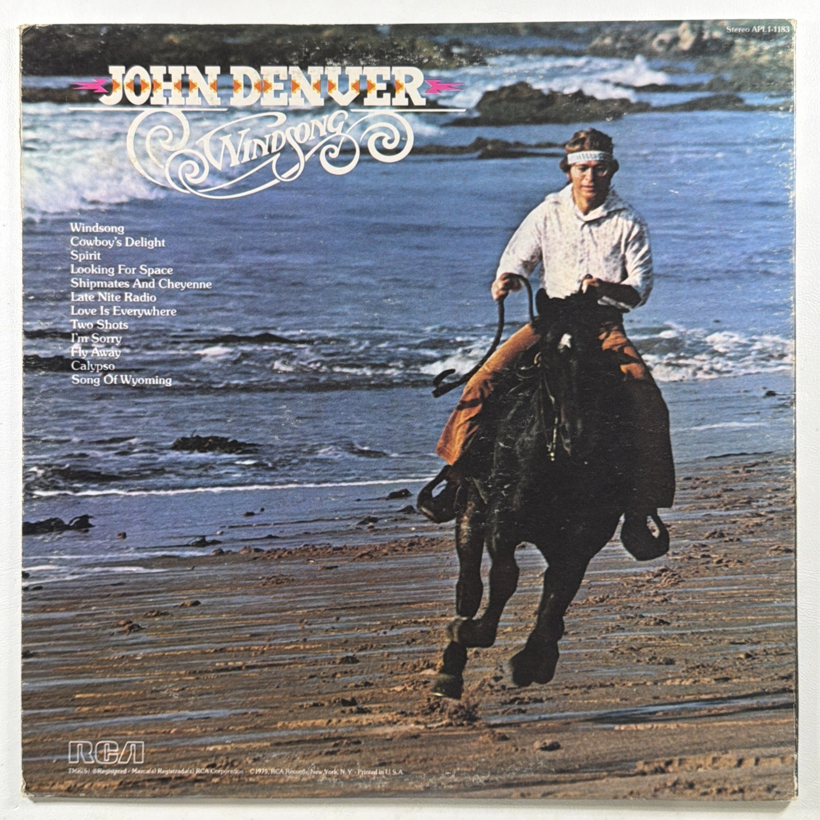 John Denver - 3 LP Lot: Windsong, Spirit, I Want To Live EX 1975-1977 - Image 13