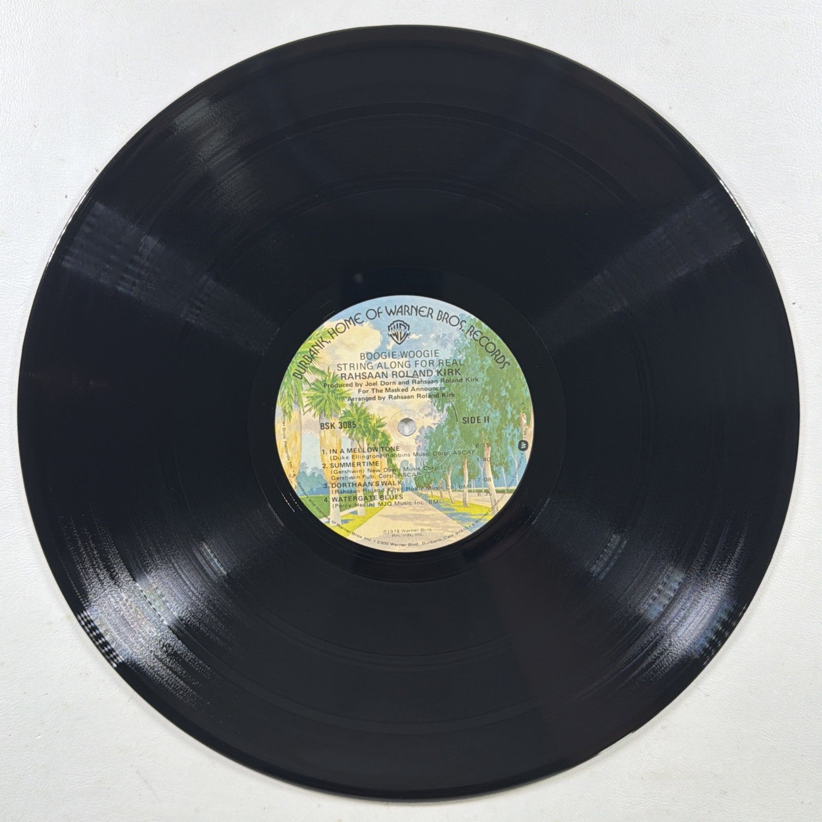 Rahsaan Roland Kirk - Boogie Woogie String Along LP Warner BSK3085 EX Promo 1978 - Image 5