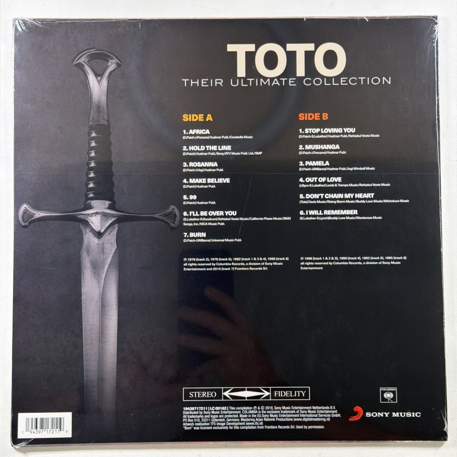 Toto - Their Ultimate Collection LP Sony Music Sealed 2019 UK Compilation - Image 2