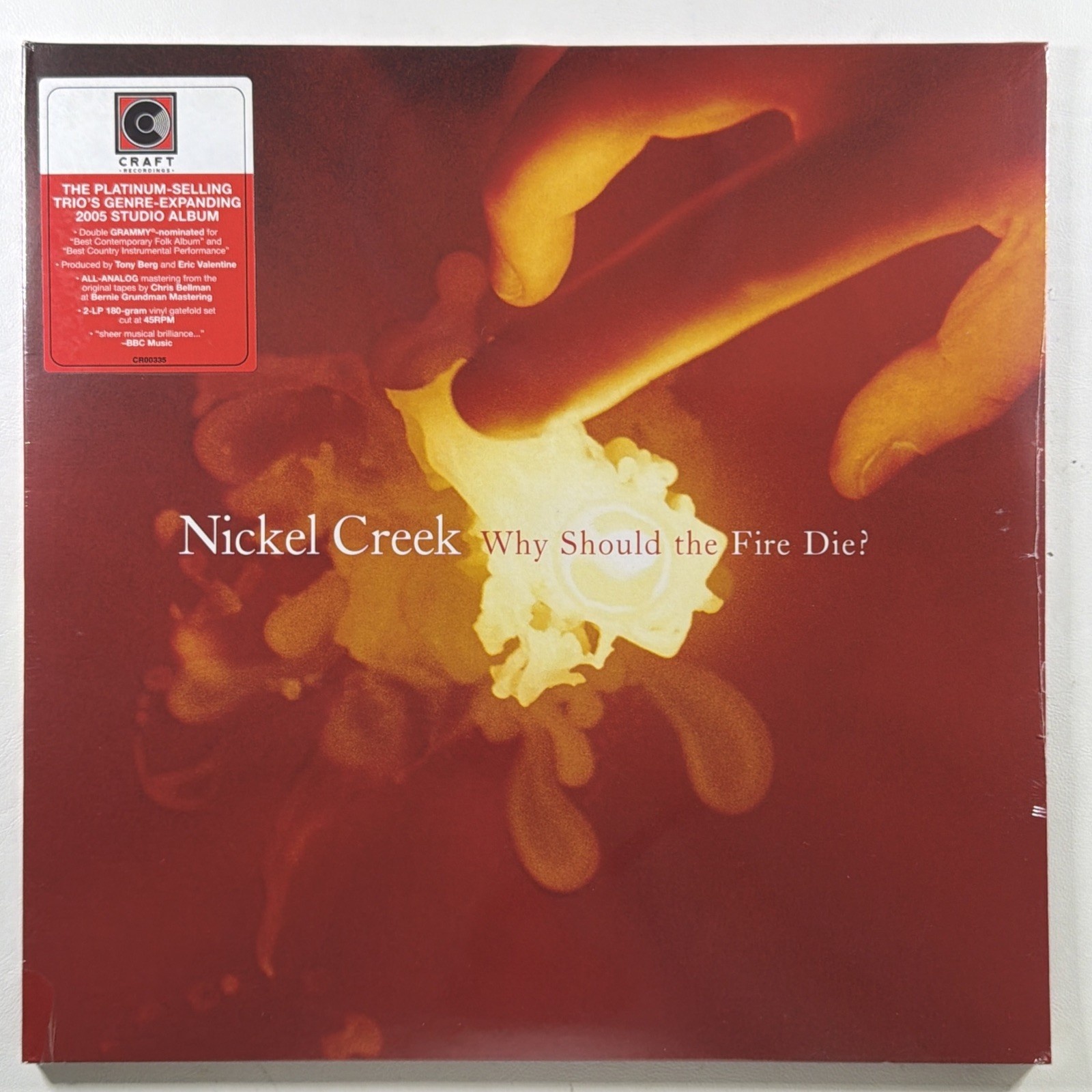 Nickel Creek - Why Should The Fire Die? 2LP Craft Recording CR00335 Sealed 180g