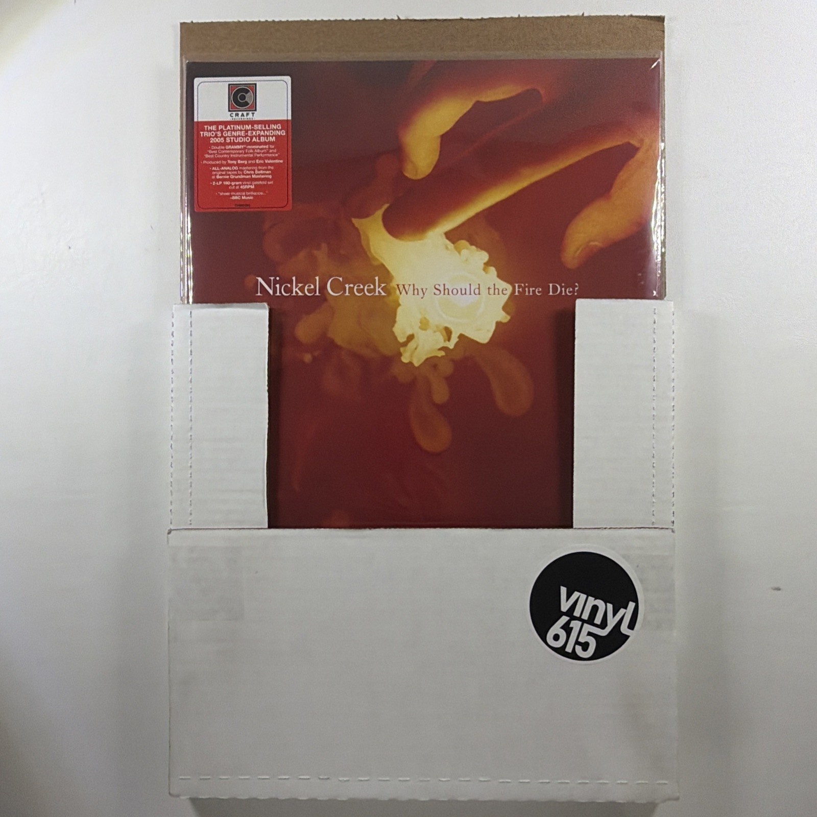 Nickel Creek - Why Should The Fire Die? 2LP Craft Recording CR00335 Sealed 180g - Image 3