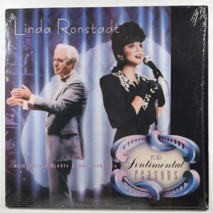 Linda Ronstadt - For Sentimental Reasons LP Asylum 60474-1-E Shrink NM 1986