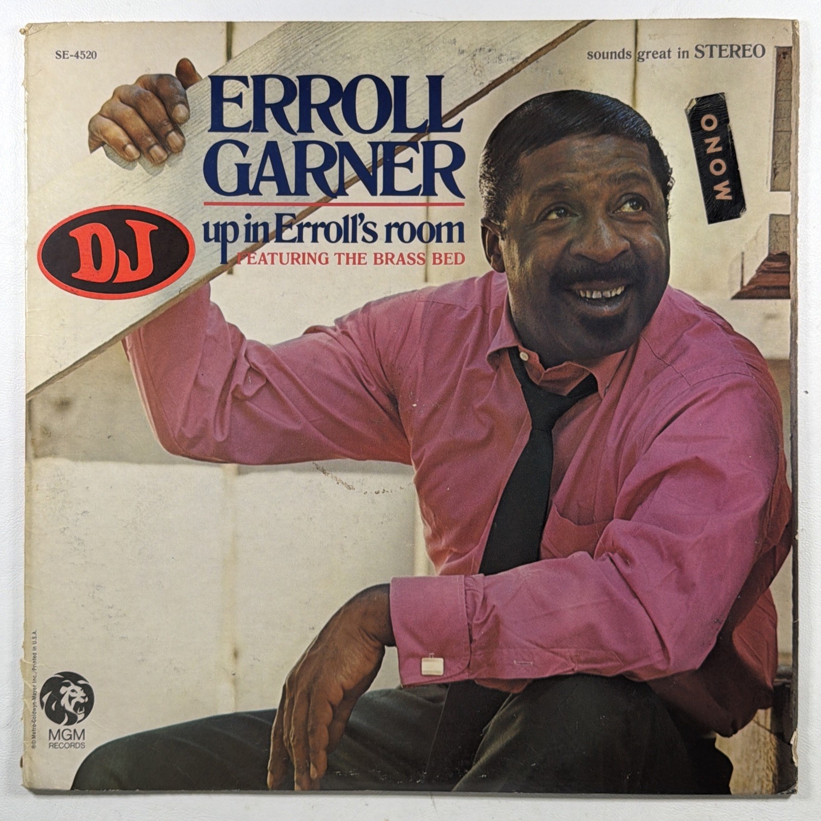 Erroll Garner - Up In Erroll's Room LP MGM Records SE-4520 VG+ Promo Mono 1968