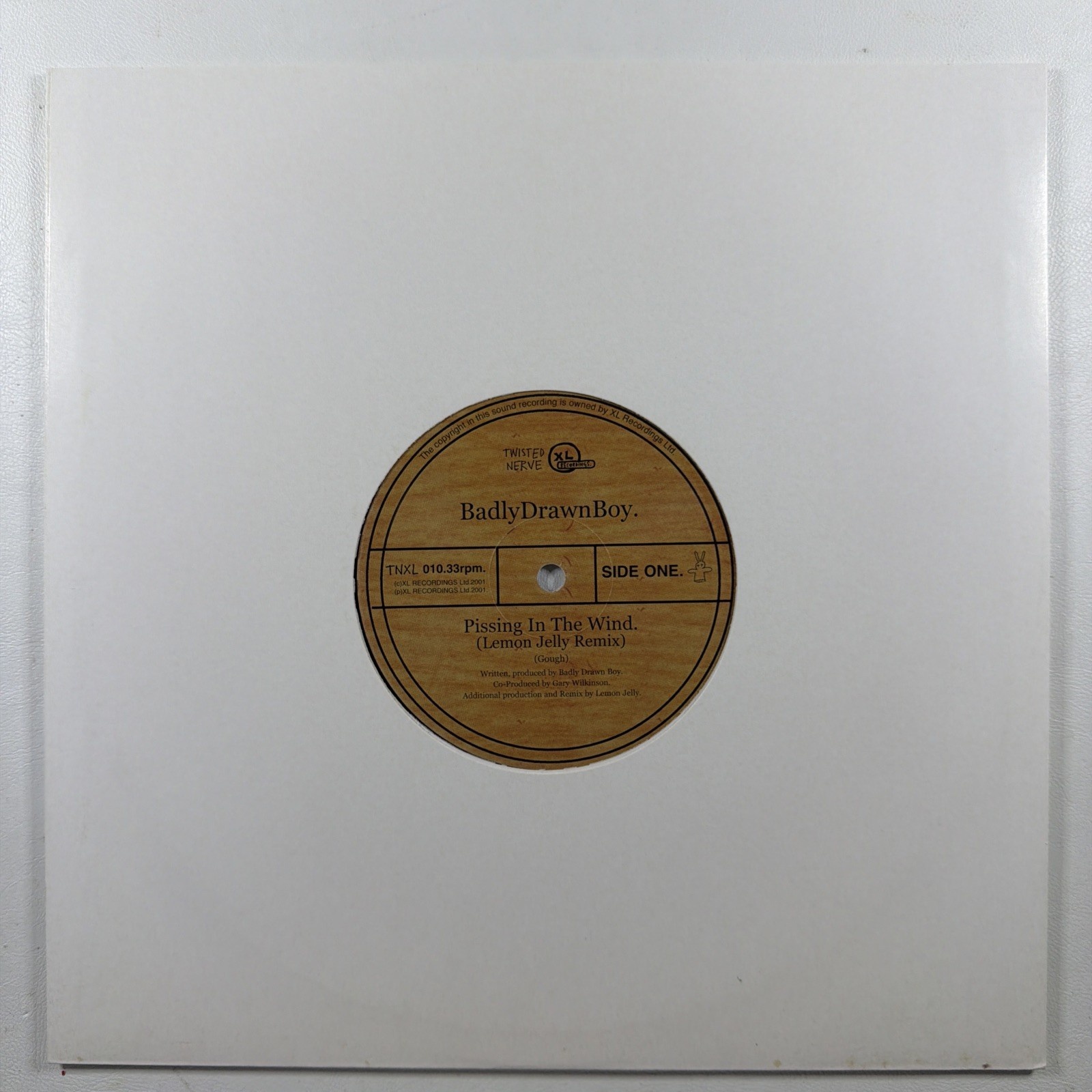 Badly Drawn Boy - Pissin In The Wind 10” Single Twisted Nerve TNXL010 EX 2001 UK - Image 4
