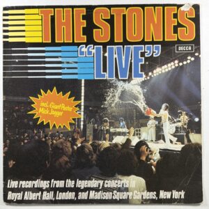 Rolling Stones - Live LP Decca 6399 372 Netherlands 1982 Royal Albert Hall & MSG