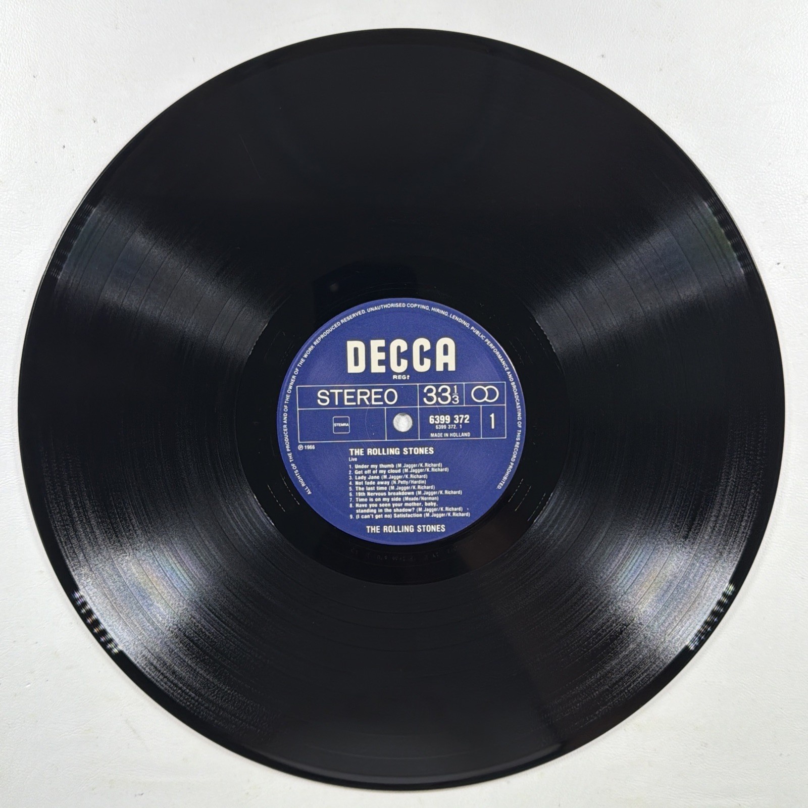 Rolling Stones - Live LP Decca 6399 372 Netherlands 1982 Royal Albert Hall & MSG - Image 4