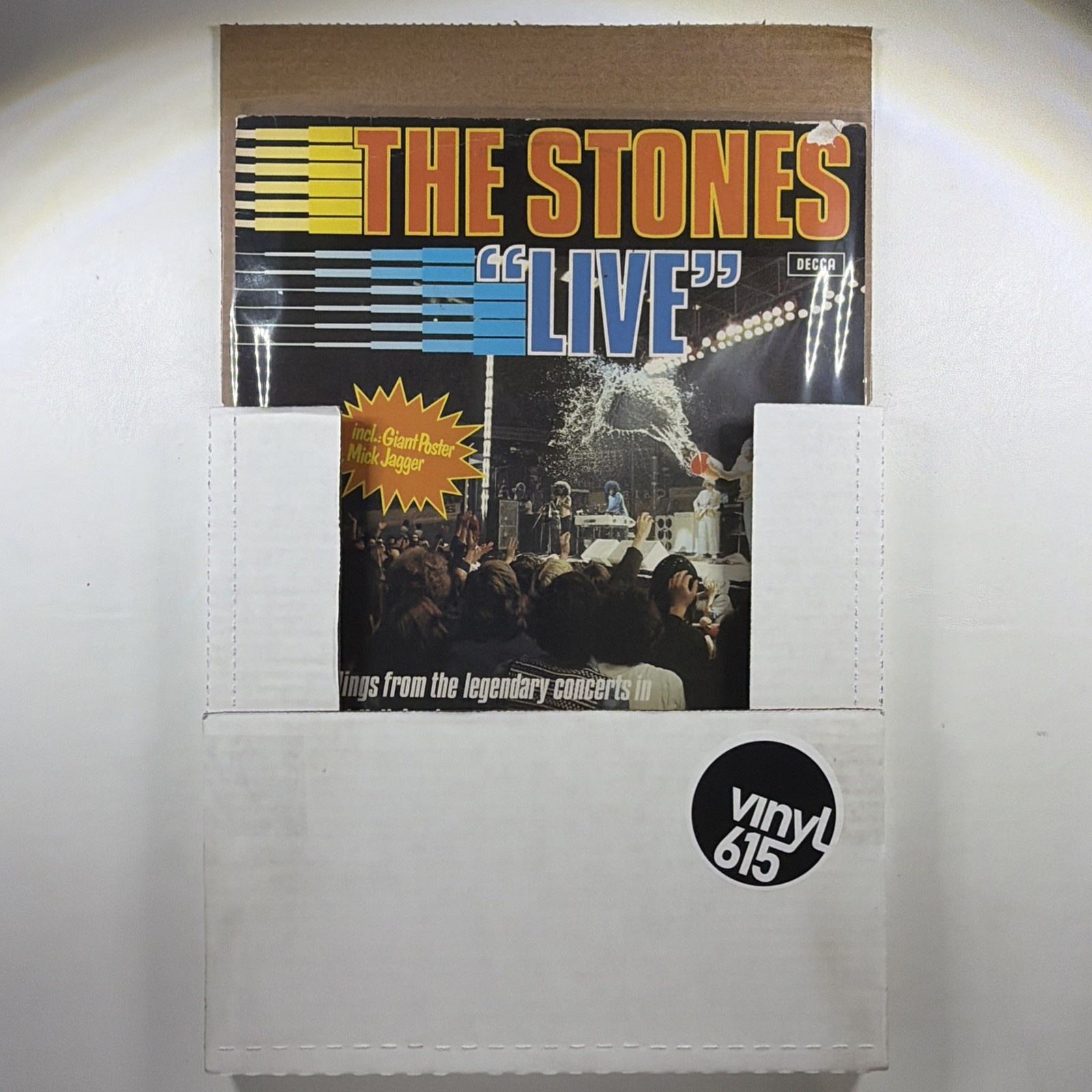 Rolling Stones - Live LP Decca 6399 372 Netherlands 1982 Royal Albert Hall & MSG - Image 6