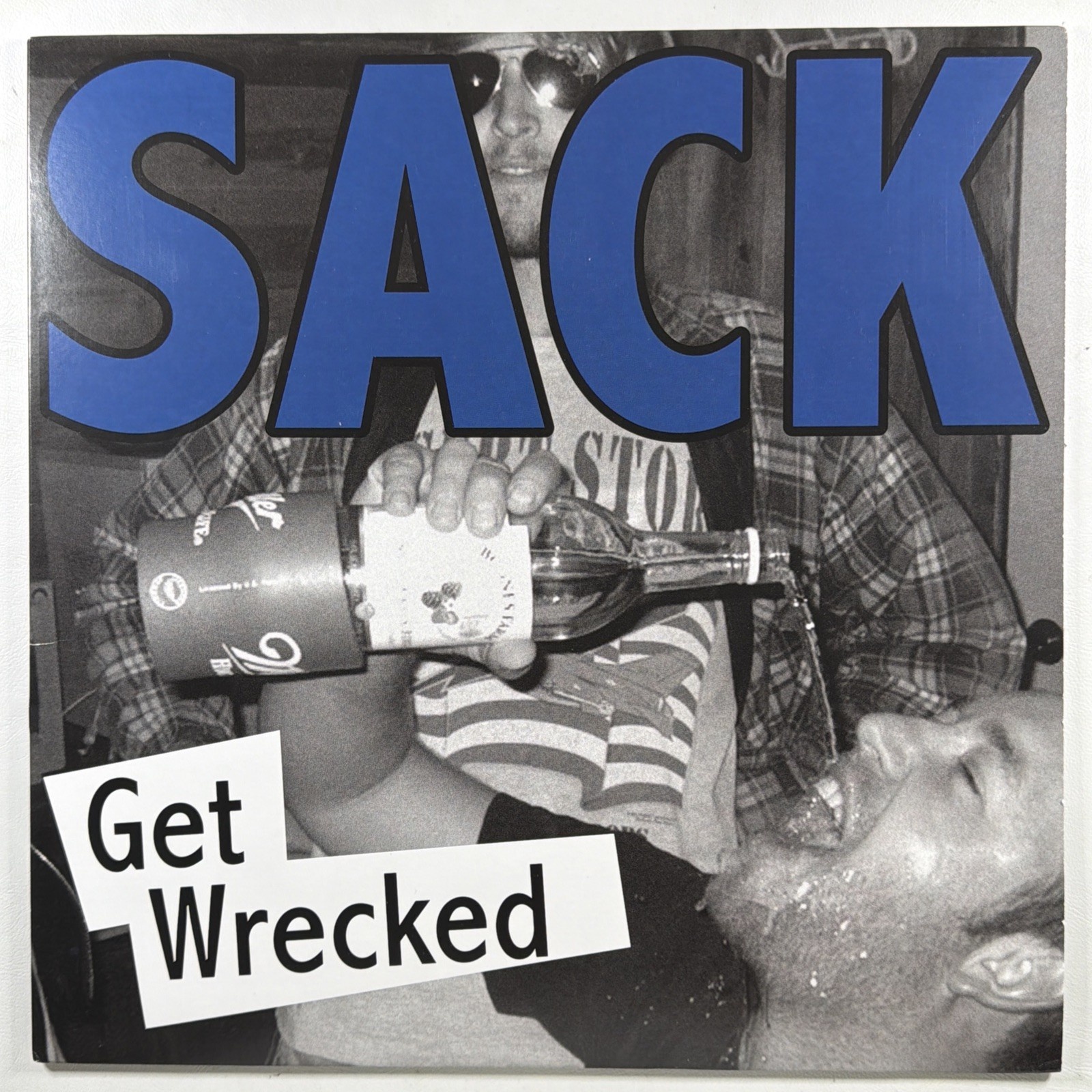 SACK - Get Wrecked LP Clearview Records CRVW-54 NM Ltd Ed 333/500 2020 Blue