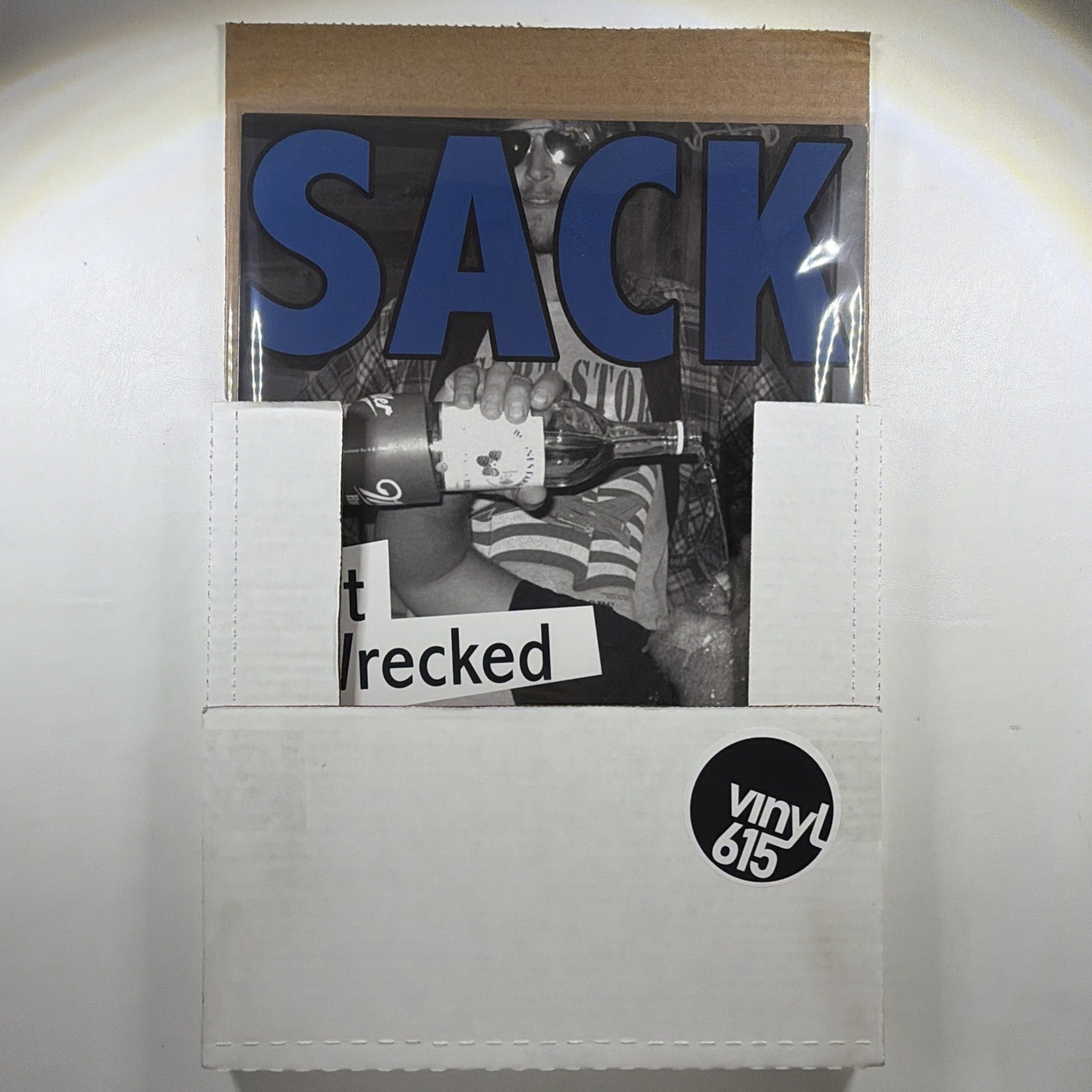 SACK - Get Wrecked LP Clearview Records CRVW-54 NM Ltd Ed 333/500 2020 Blue - Image 7