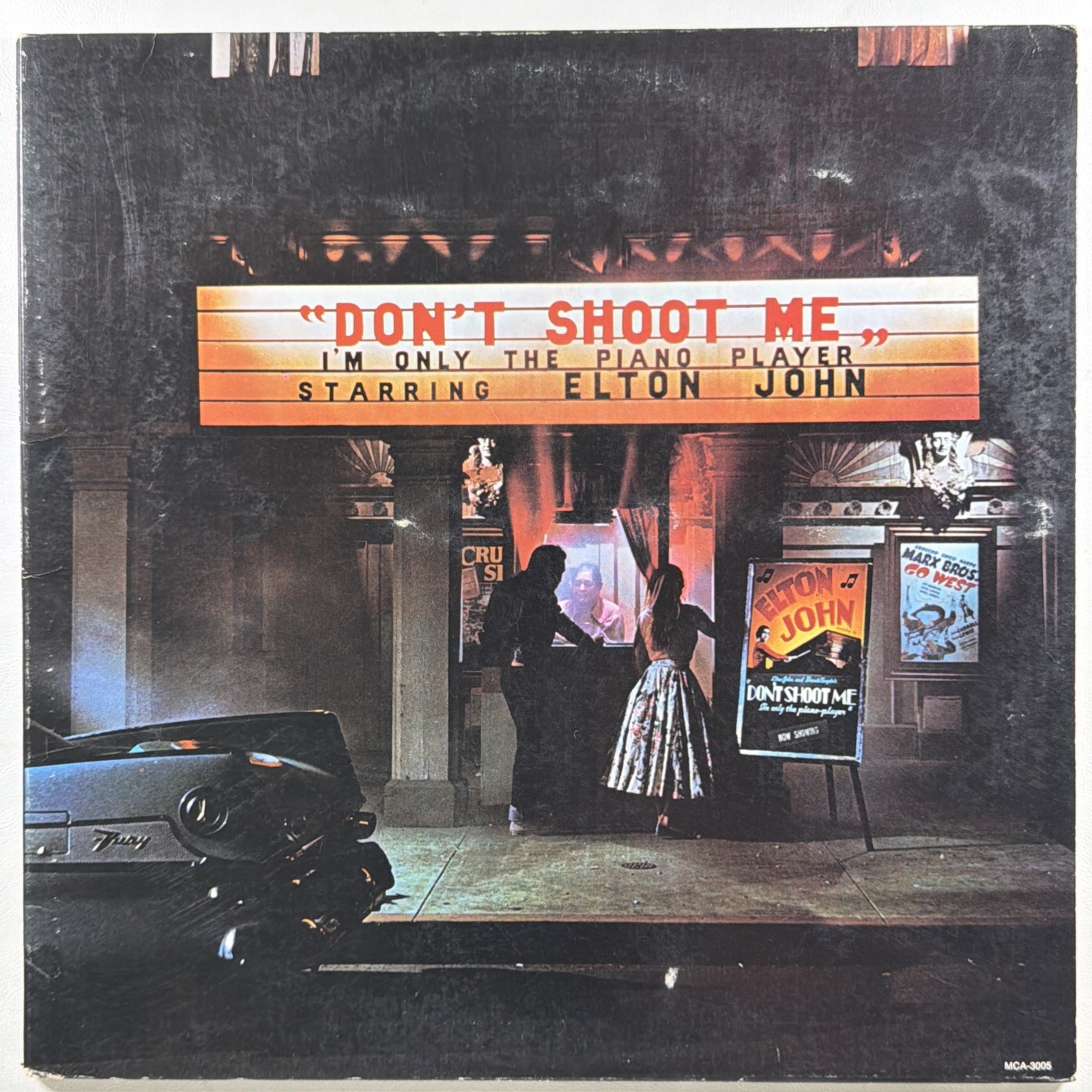 Elton John - Don't Shoot Me, I'm Only the Piano Player MCA-3005 EX 1972 Gate