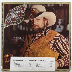 The Charlie Daniels Band - Whiskey LP Epic Records PE 34664 NM White Promo 1977