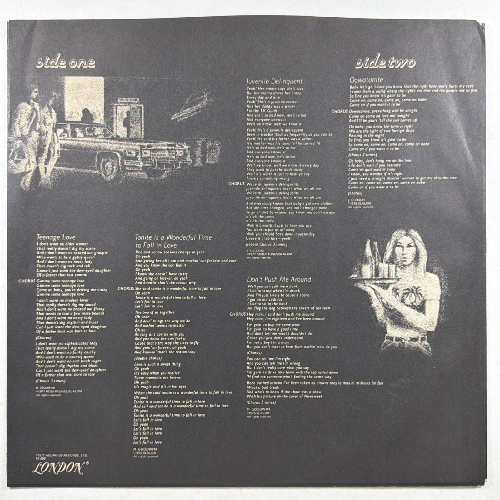 April Wine - Live at the El Mocambo LP London PS 699 NM 1977 Promo - Image 4