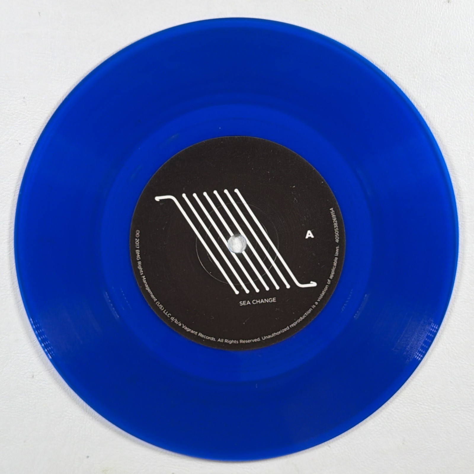 Thrice - Sea Change / Black Honey 7” Single BMG 2017 Ltd Ed RSD EX Blue 45RPM - Image 4
