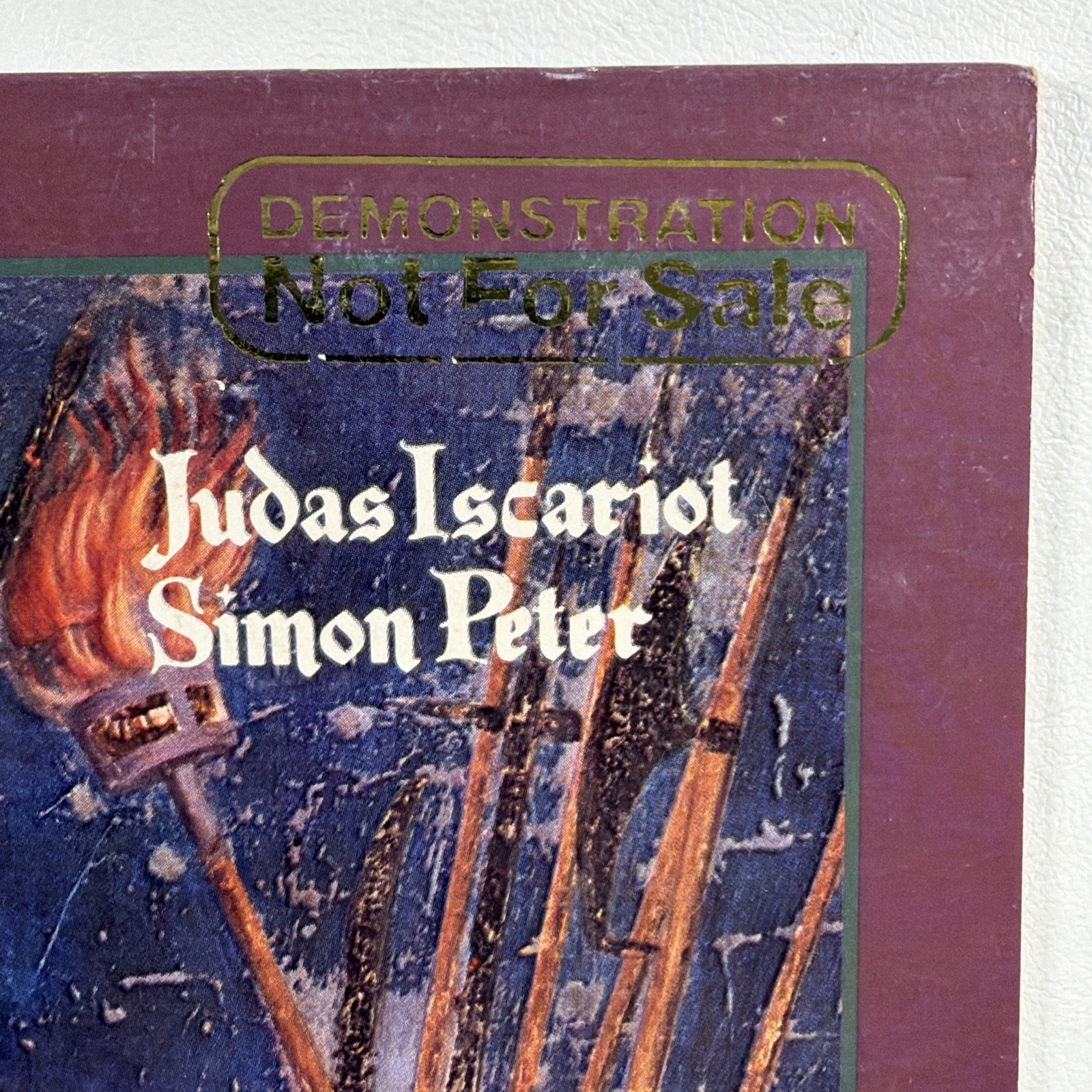 Sphinx - Judas Iscariot / Simon Peter LP Casablanca NBLP 7077 VG+ Promo 1977 - Image 4