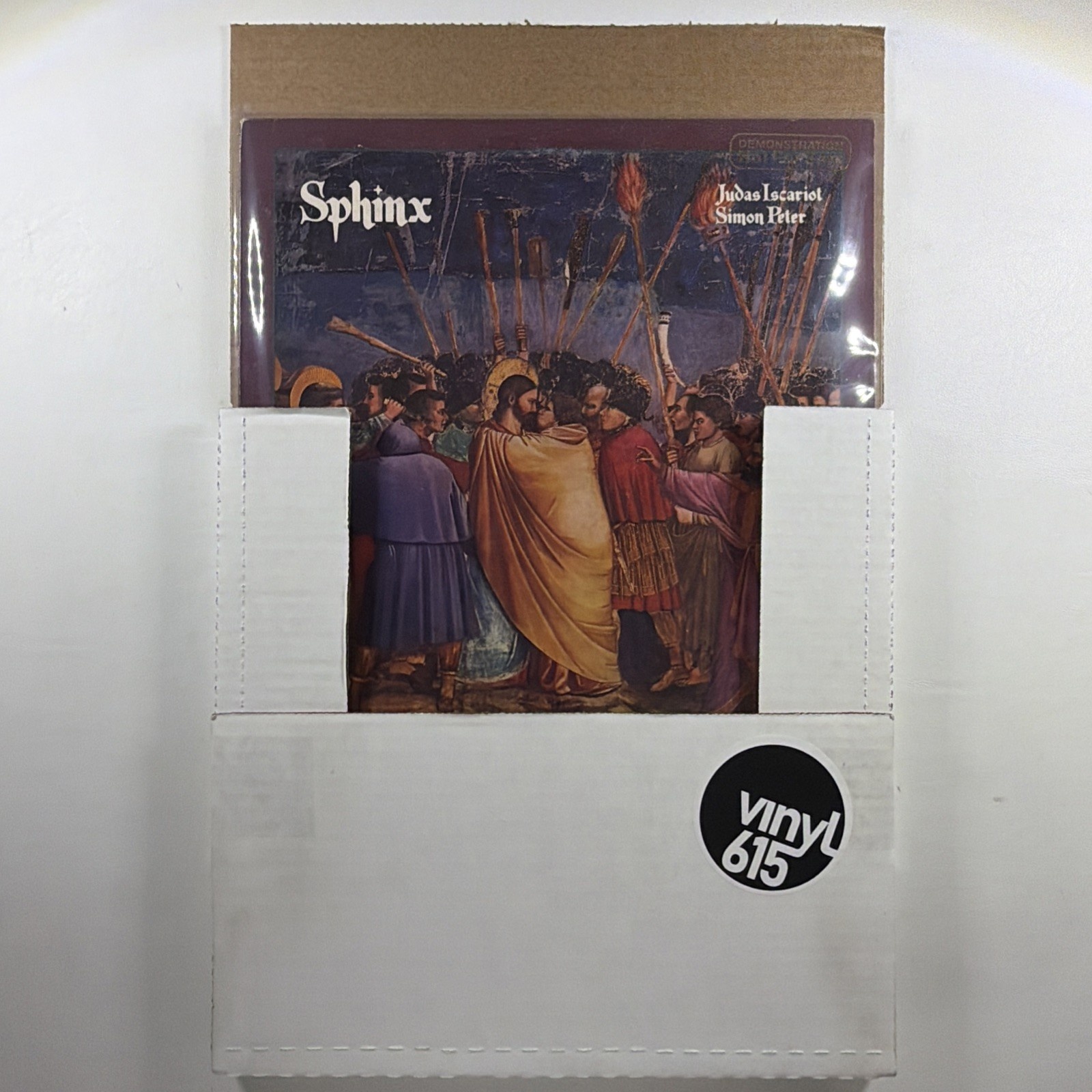 Sphinx - Judas Iscariot / Simon Peter LP Casablanca NBLP 7077 VG+ Promo 1977 - Image 7